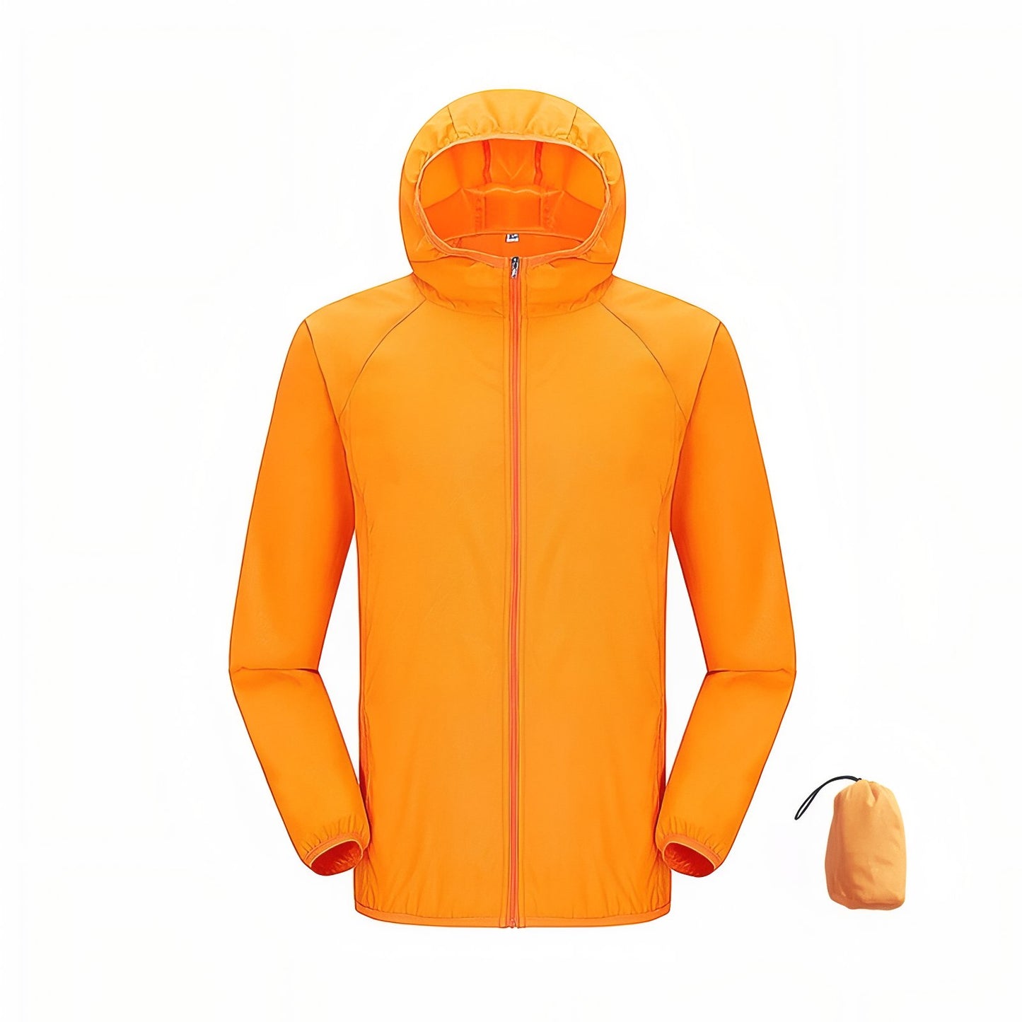 Veste Imperméable Ultra Légère - Orange