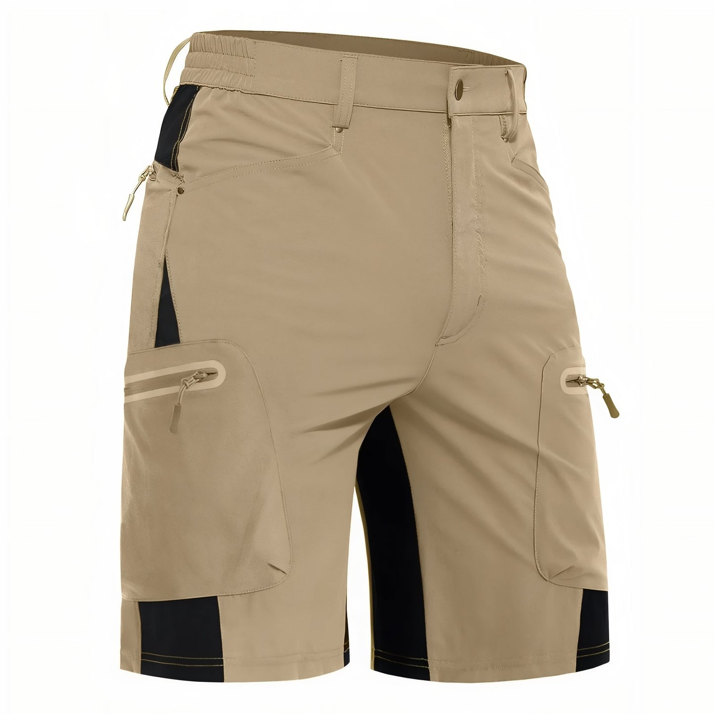 Short de Randonnée Homme Imperméable - Beige