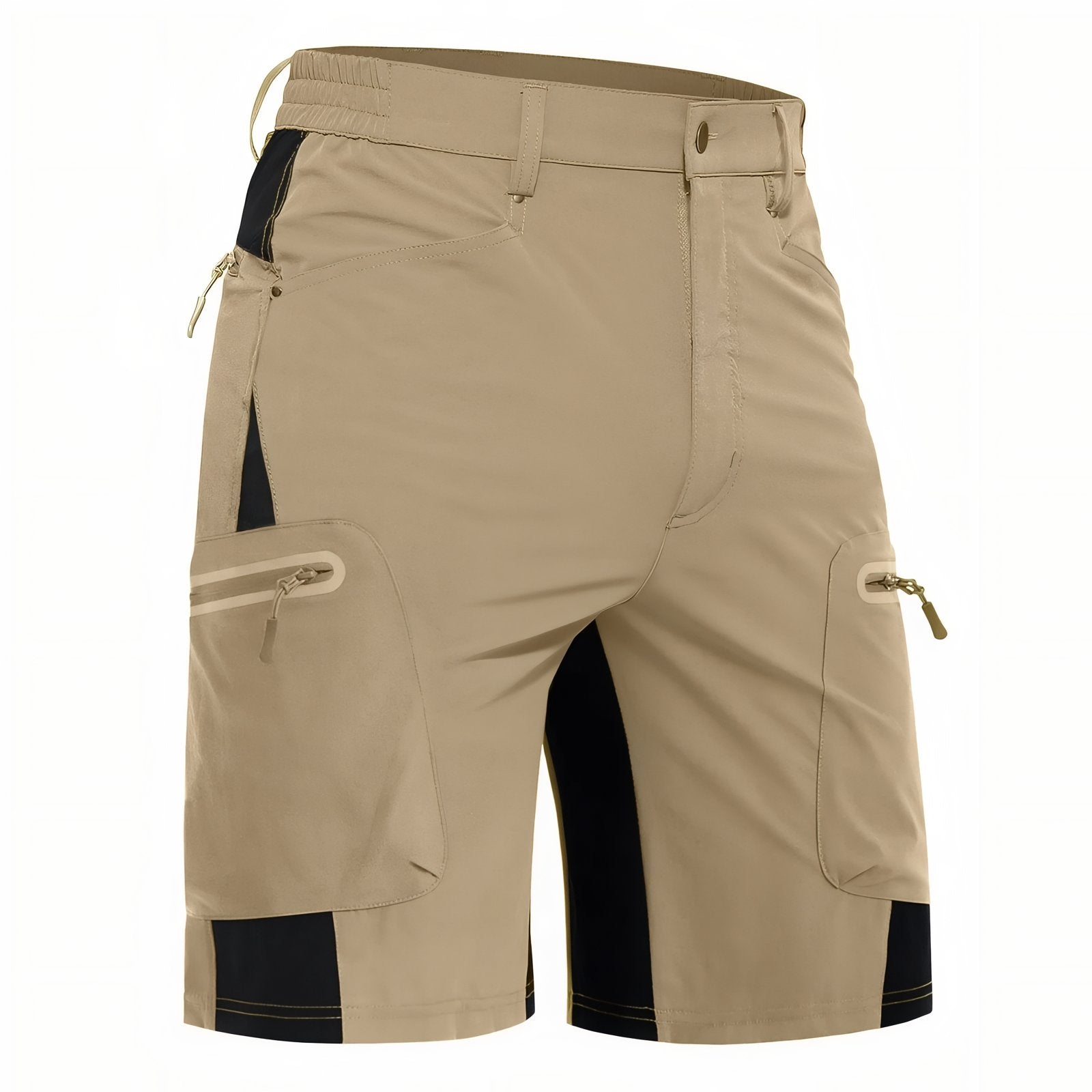Short de Randonnée Homme Imperméable - Beige