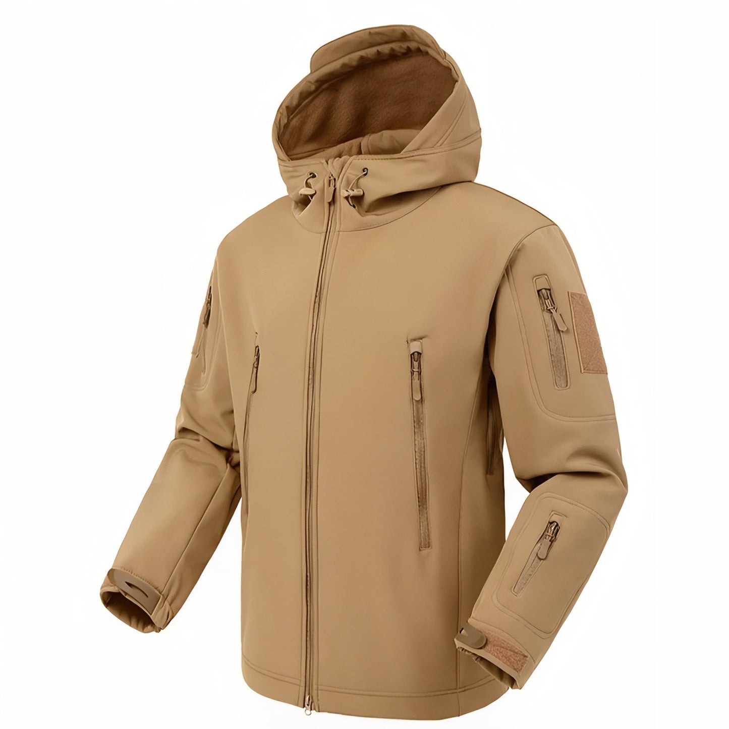 Veste Imperméable Homme Randonnée - Beige Sable