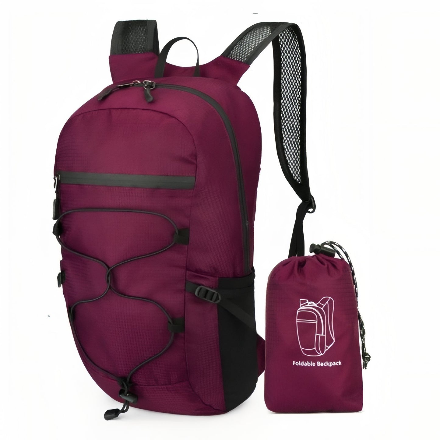Sac à Dos Pliable et Imperméable - Violet