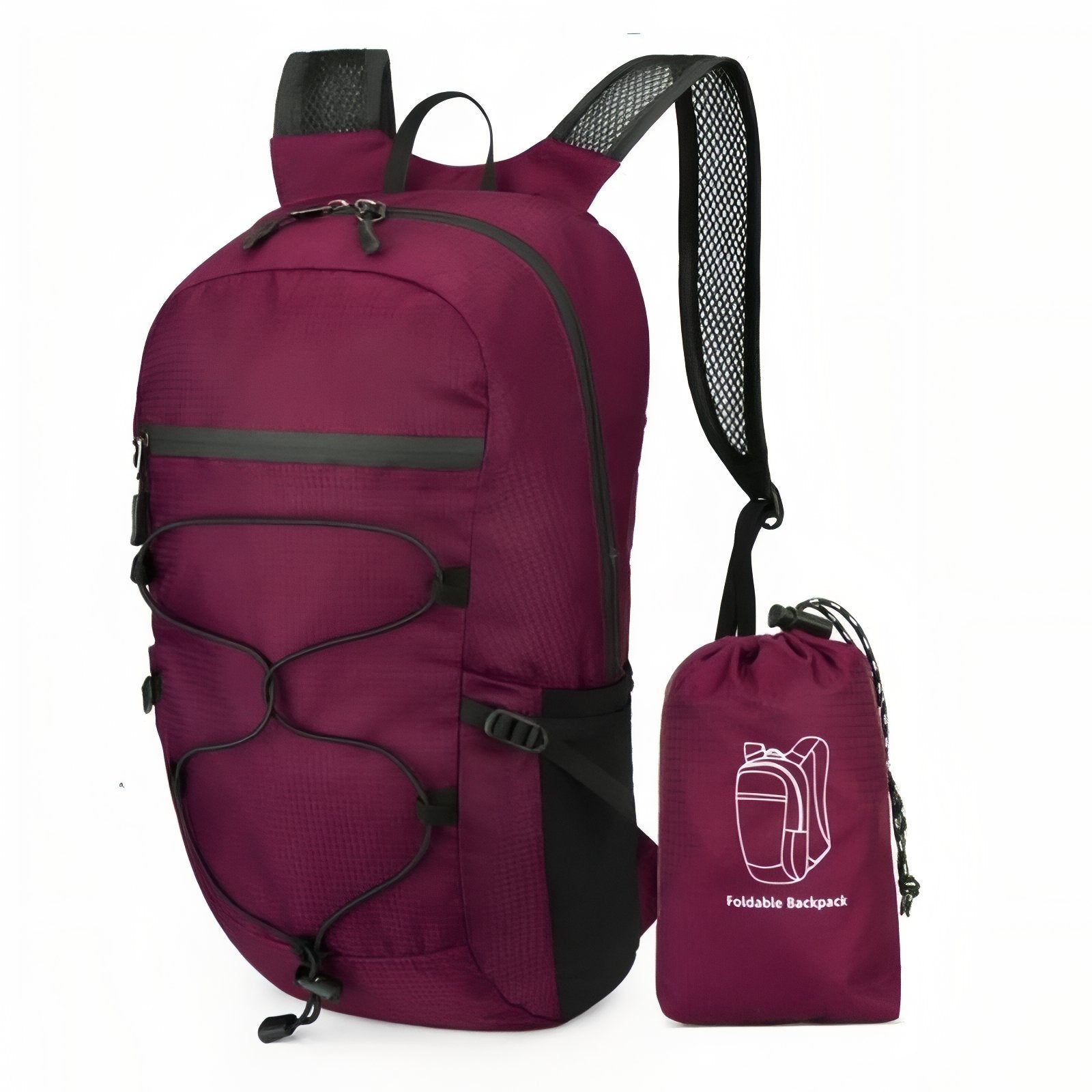 Sac à Dos Pliable et Imperméable - Violet
