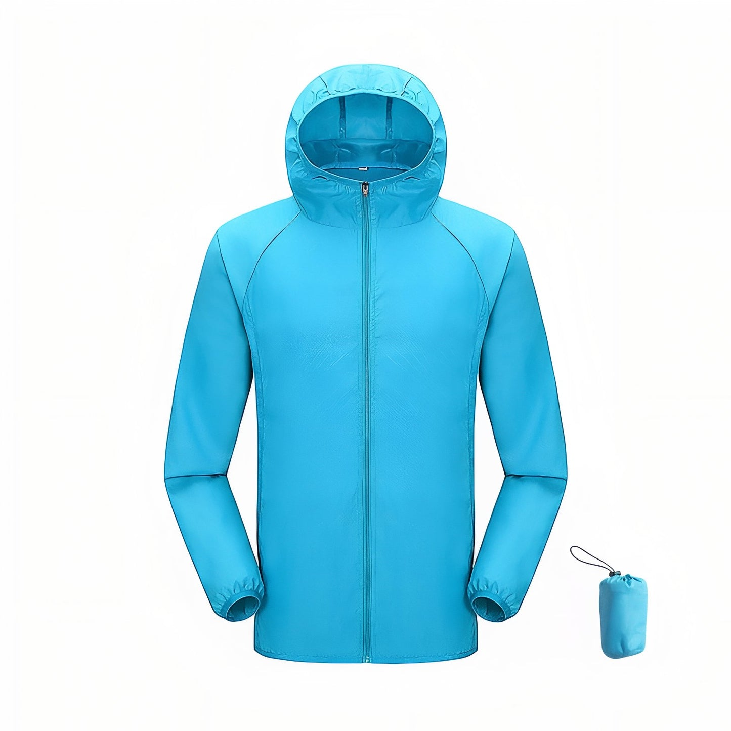 Veste Imperméable Ultra Légère - Bleu Ciel