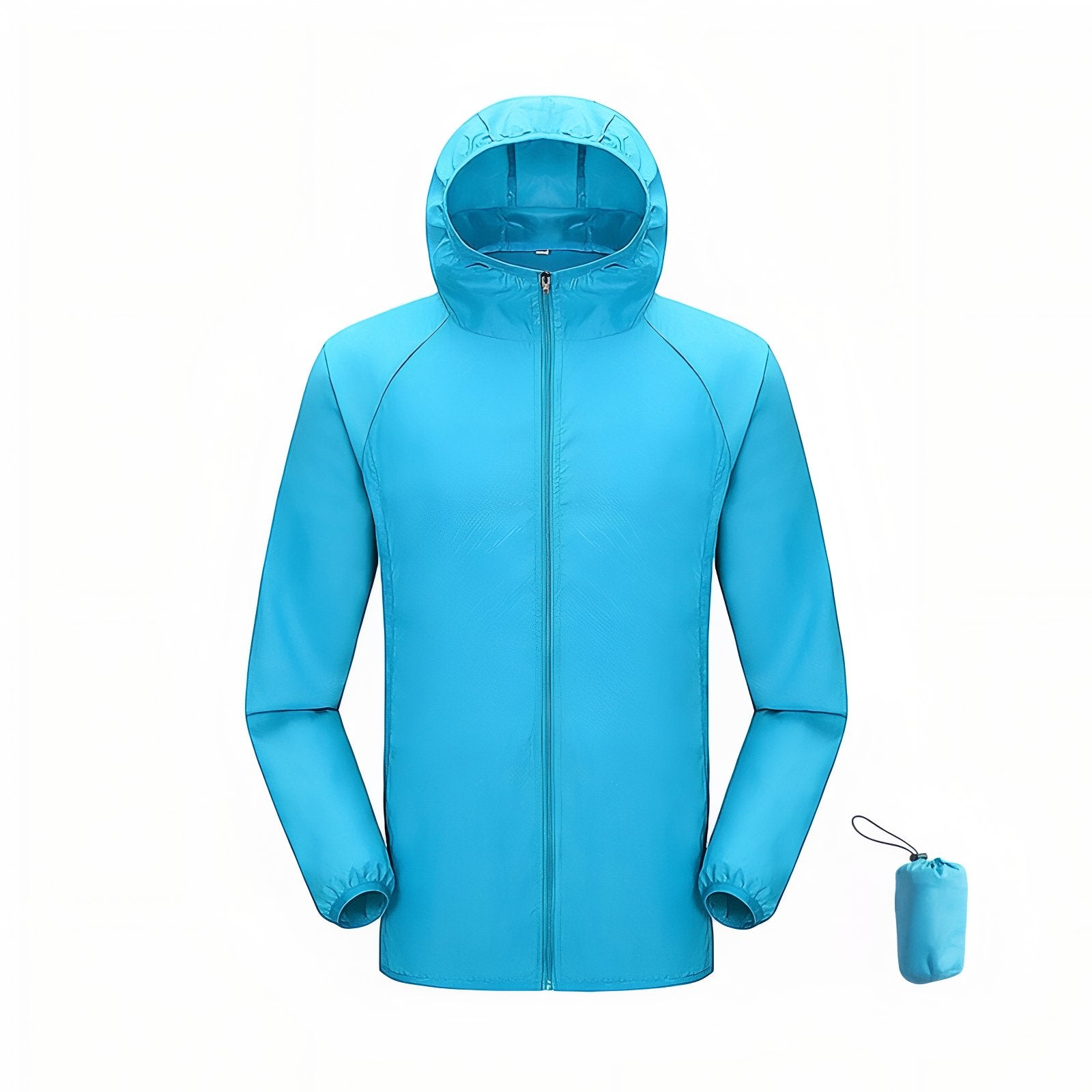 Veste Imperméable Ultra Légère - Bleu Ciel
