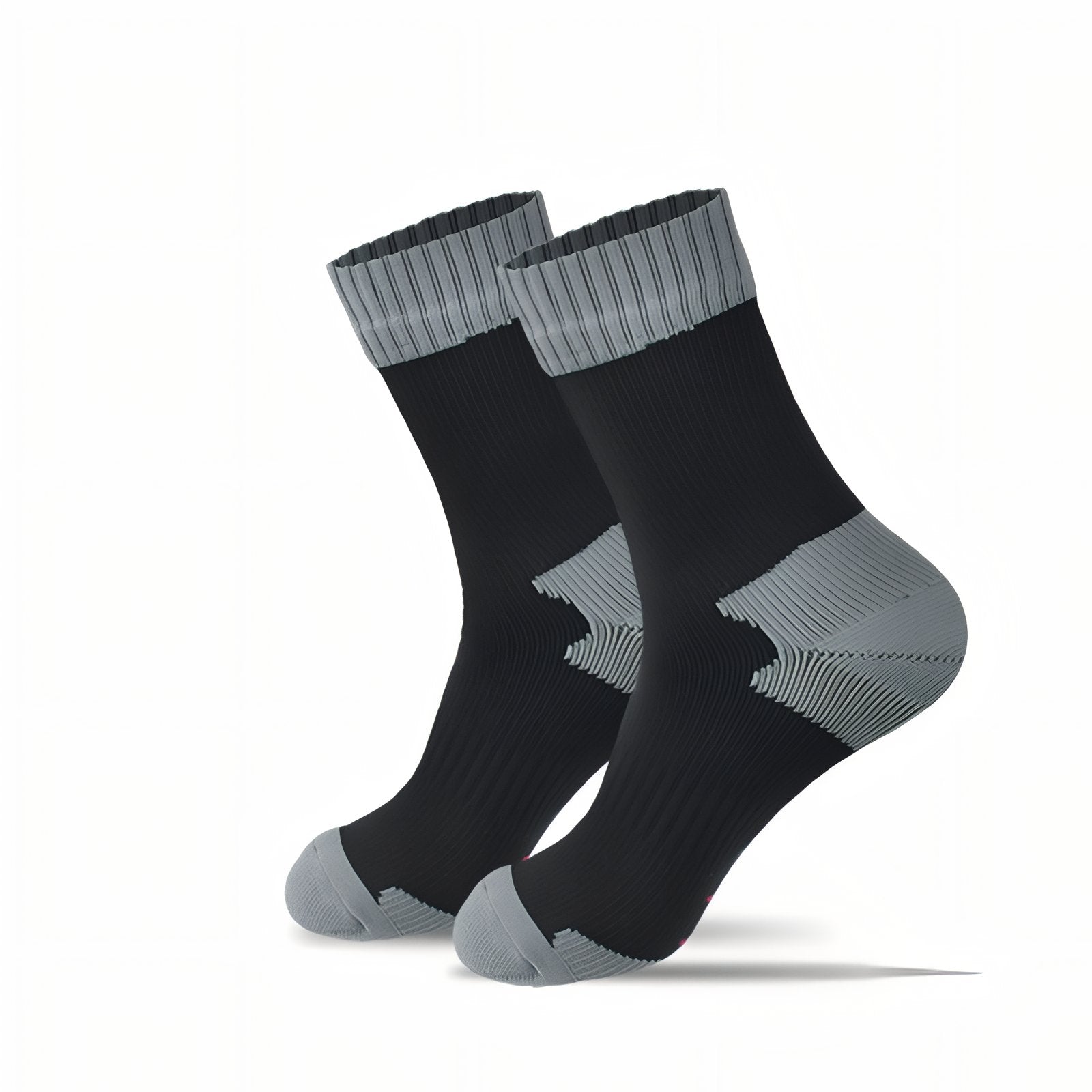 Chaussette Imperméable Randonnée - Noir et Gris