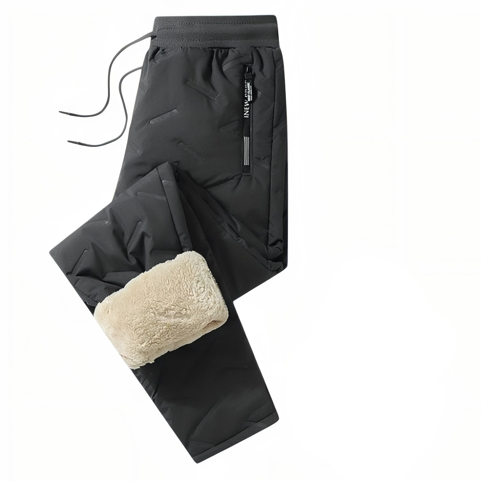 Pantalon Fourré Homme - Gris (Droit)