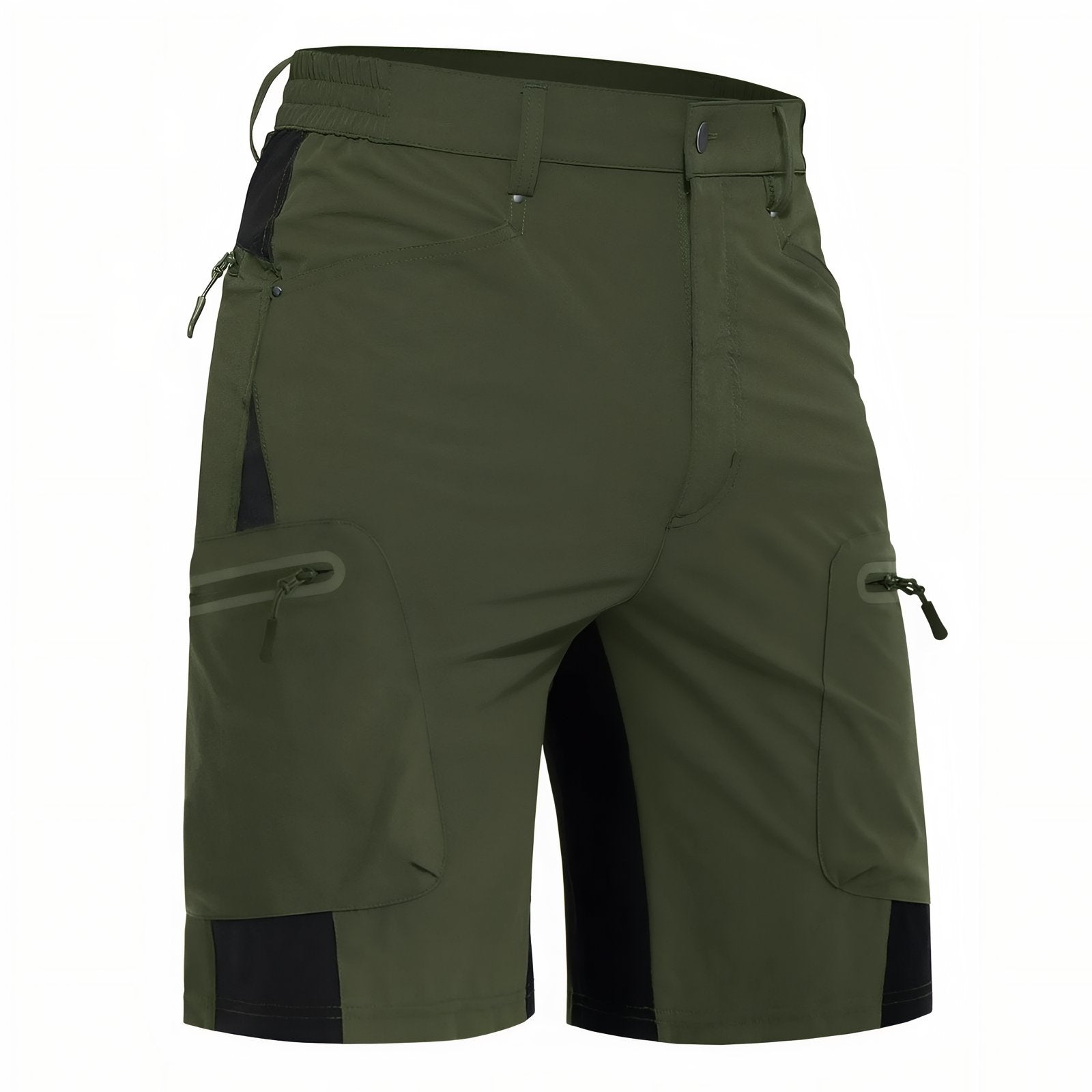 Short de Randonnée Homme Imperméable - Vert Foncé