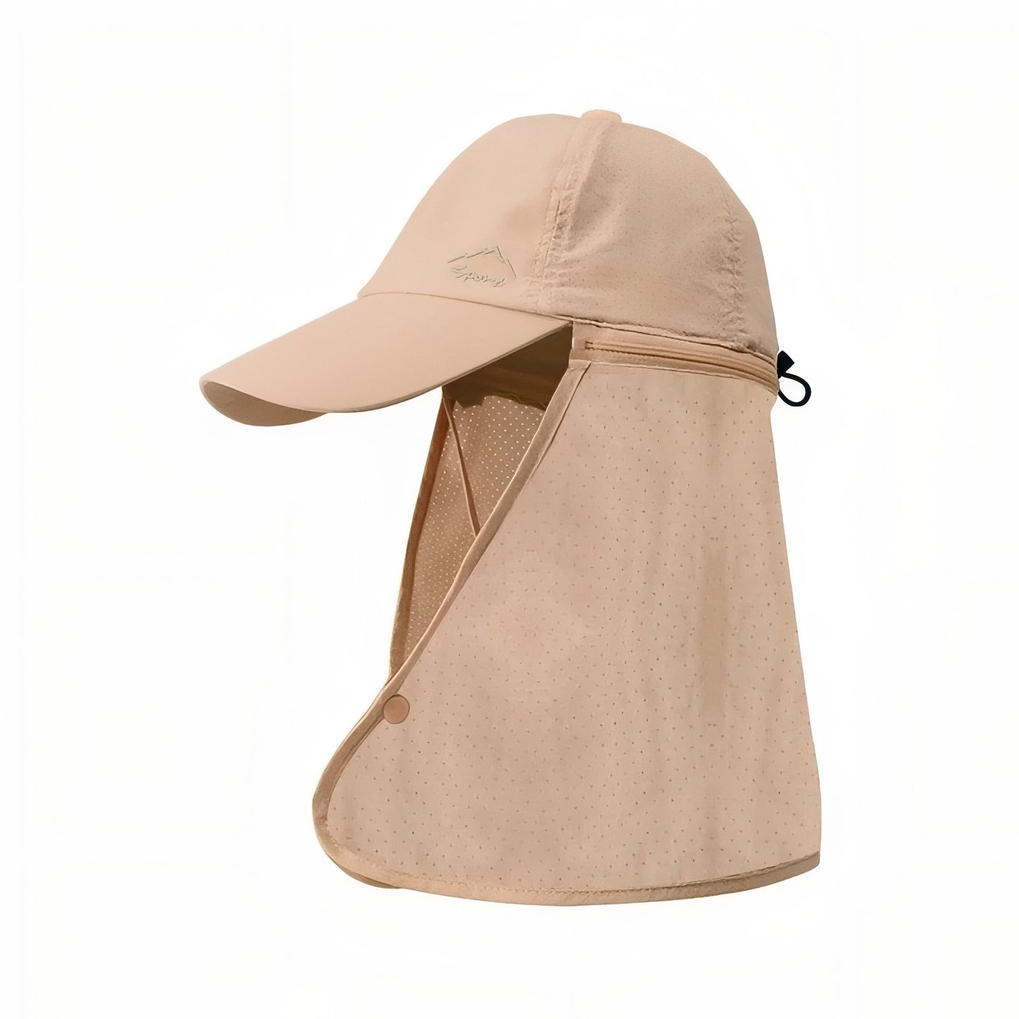 Chapeau Randonnée Avec Protège Nuque - Beige Clair - 56-60cm