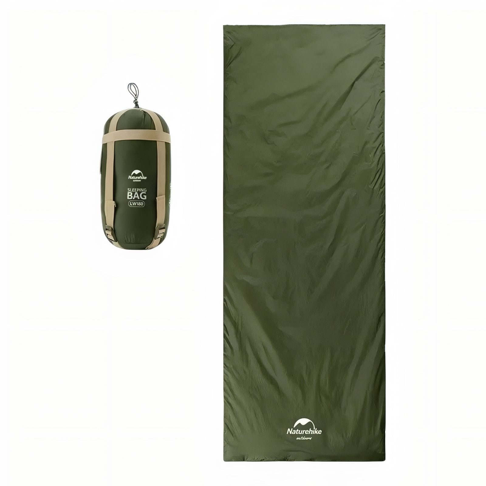 Sac De Couchage Été Ultra Léger - Vert Olive