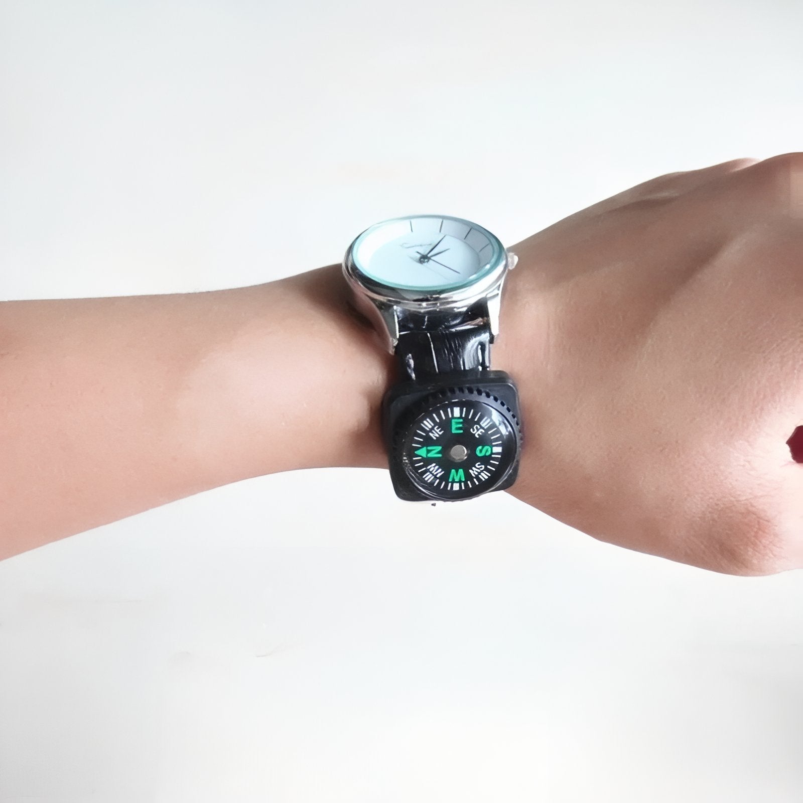 Boussole Pour Montre portée au poignet - Noir