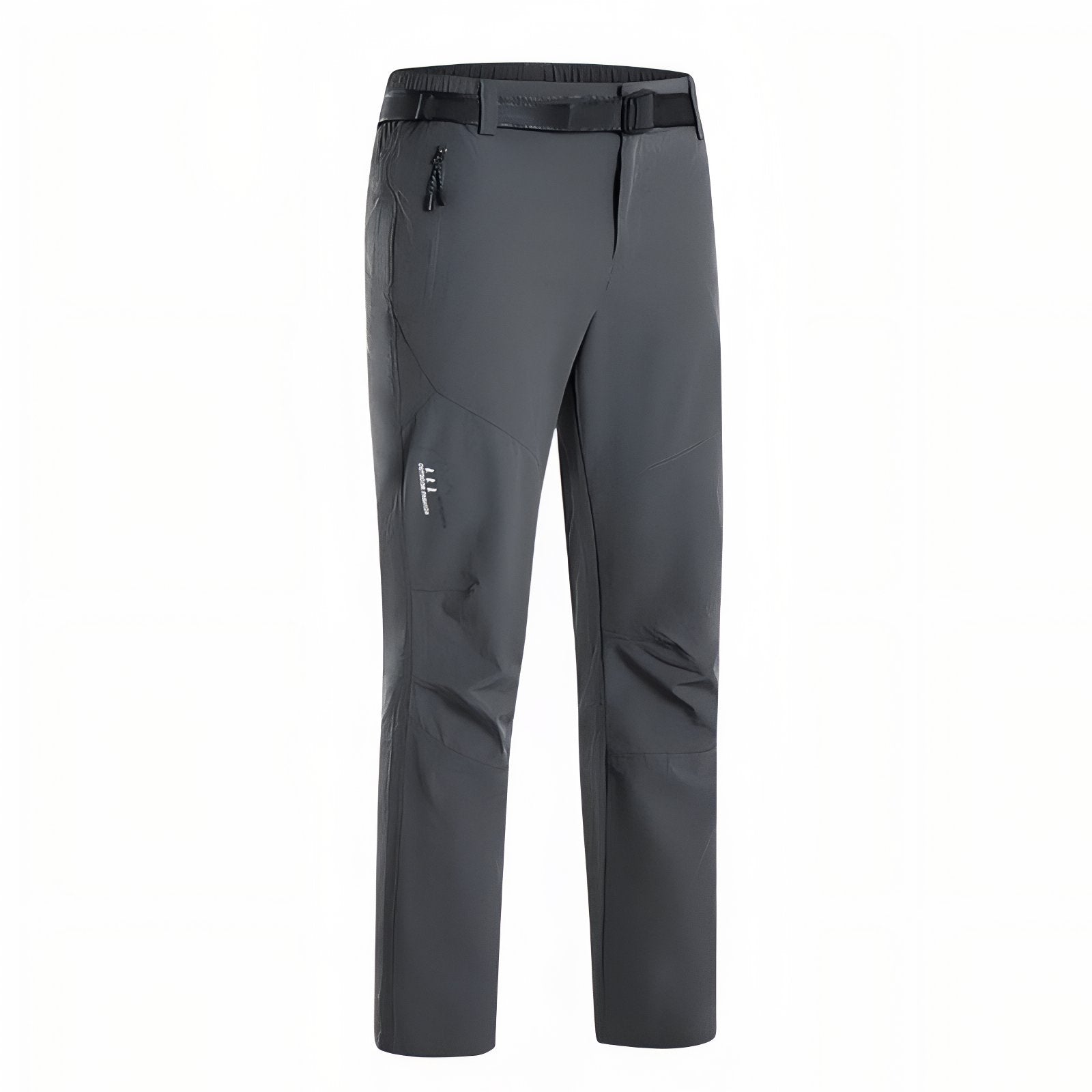Pantalon de Randonnée Avec Ceinture Élastique Homme - Gris Foncé