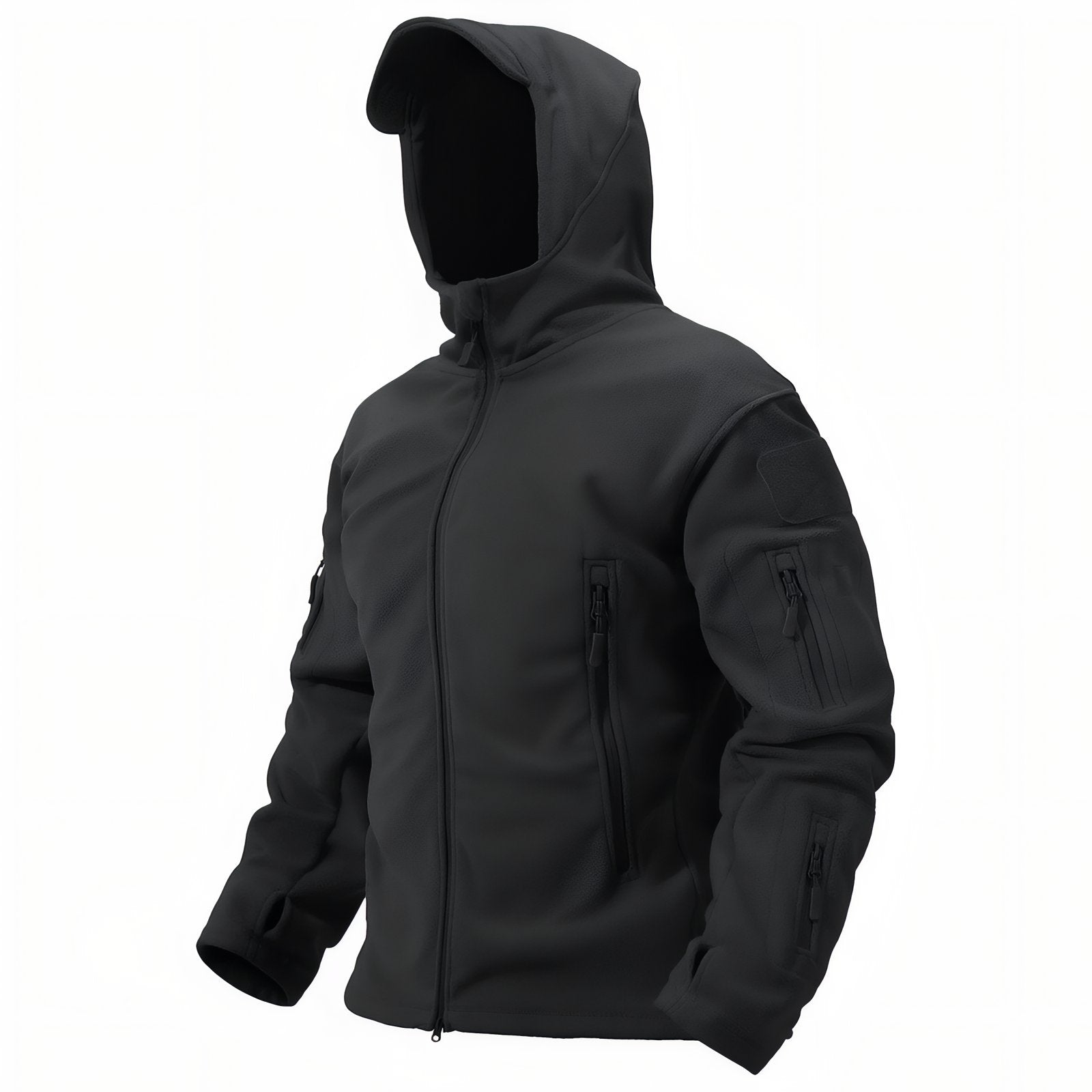 Veste Polaire Randonnée Homme - Noir