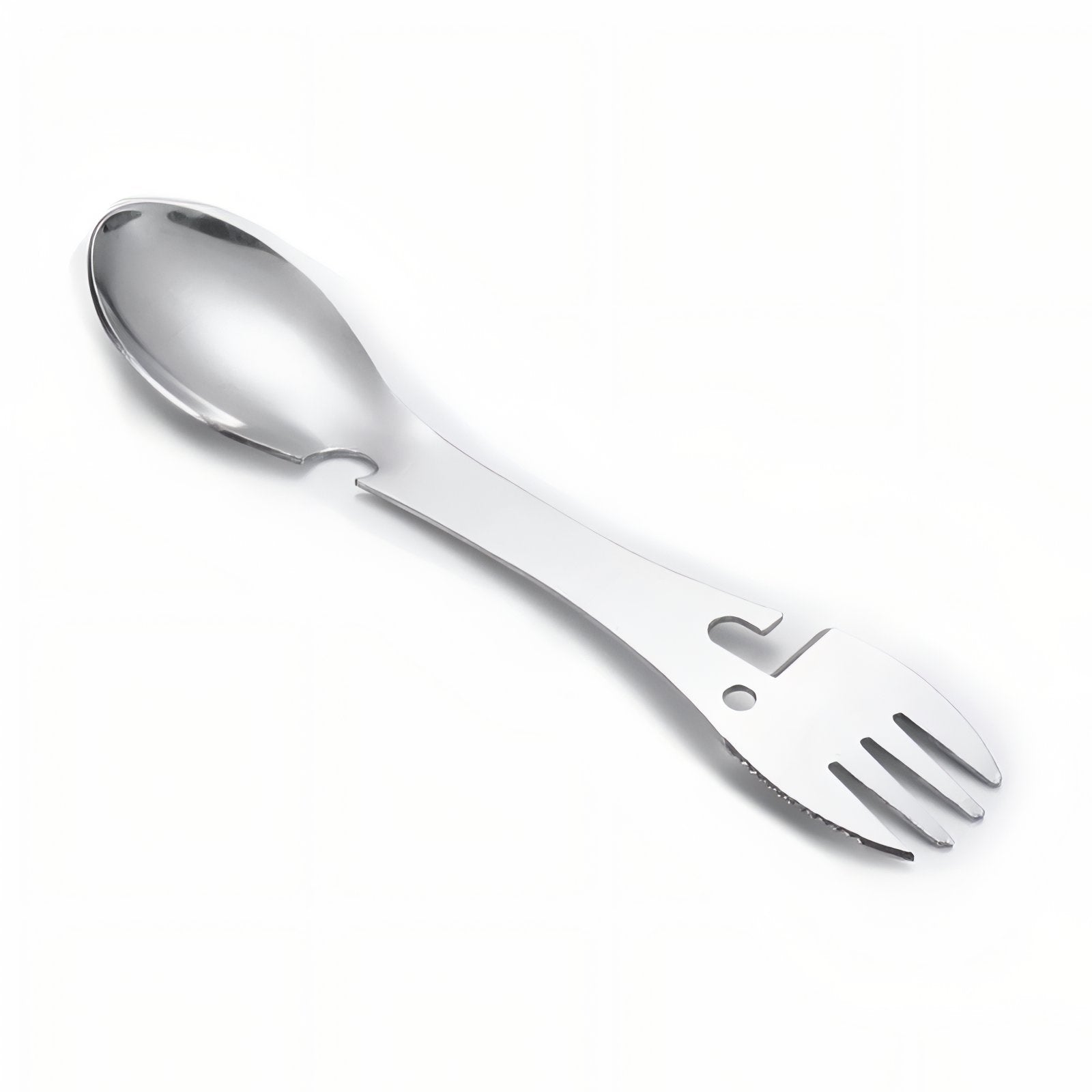 Cuillère Fourchette Randonnée  5 En 1 - Gris