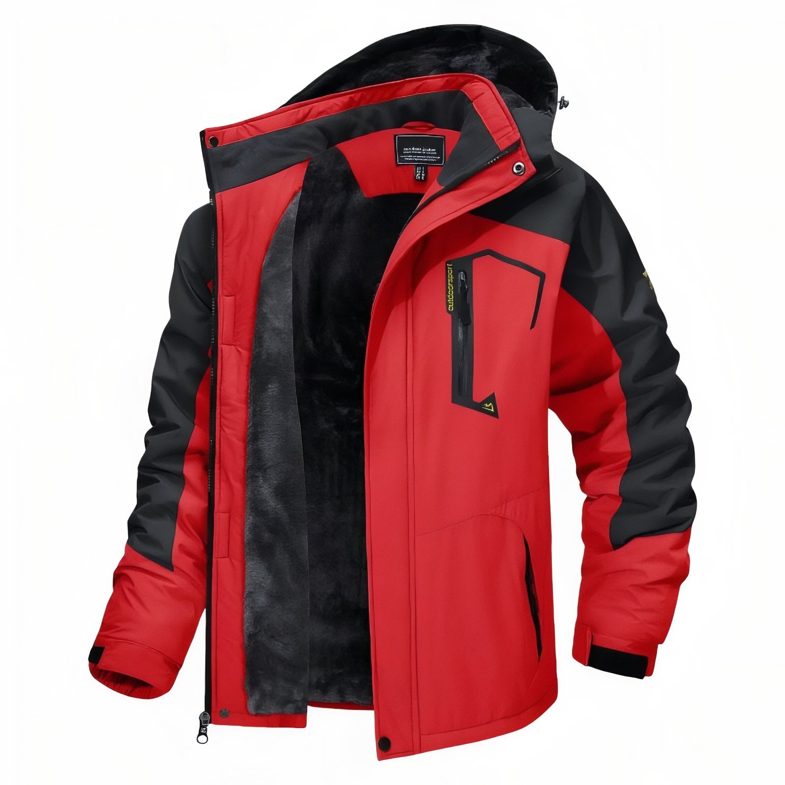 Veste Chaude Randonnée Homme - Rouge
