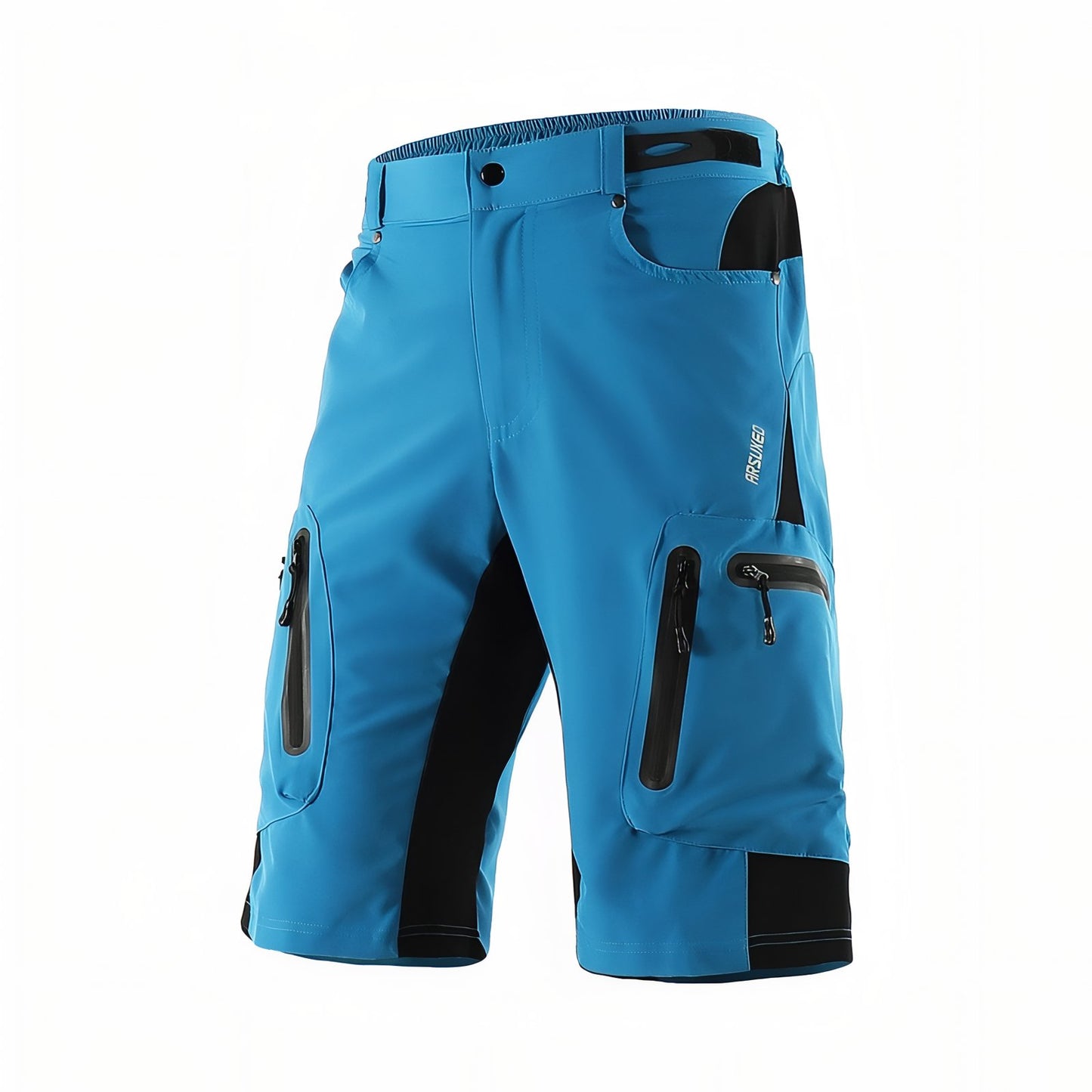 Short de Randonnée Homme Avec Poches - Bleu Ciel