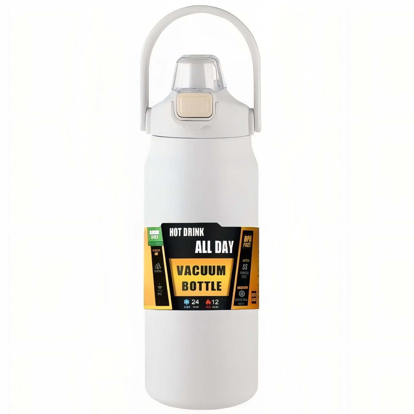 Gourde Isotherme Avec Bec Verseur - Blanc