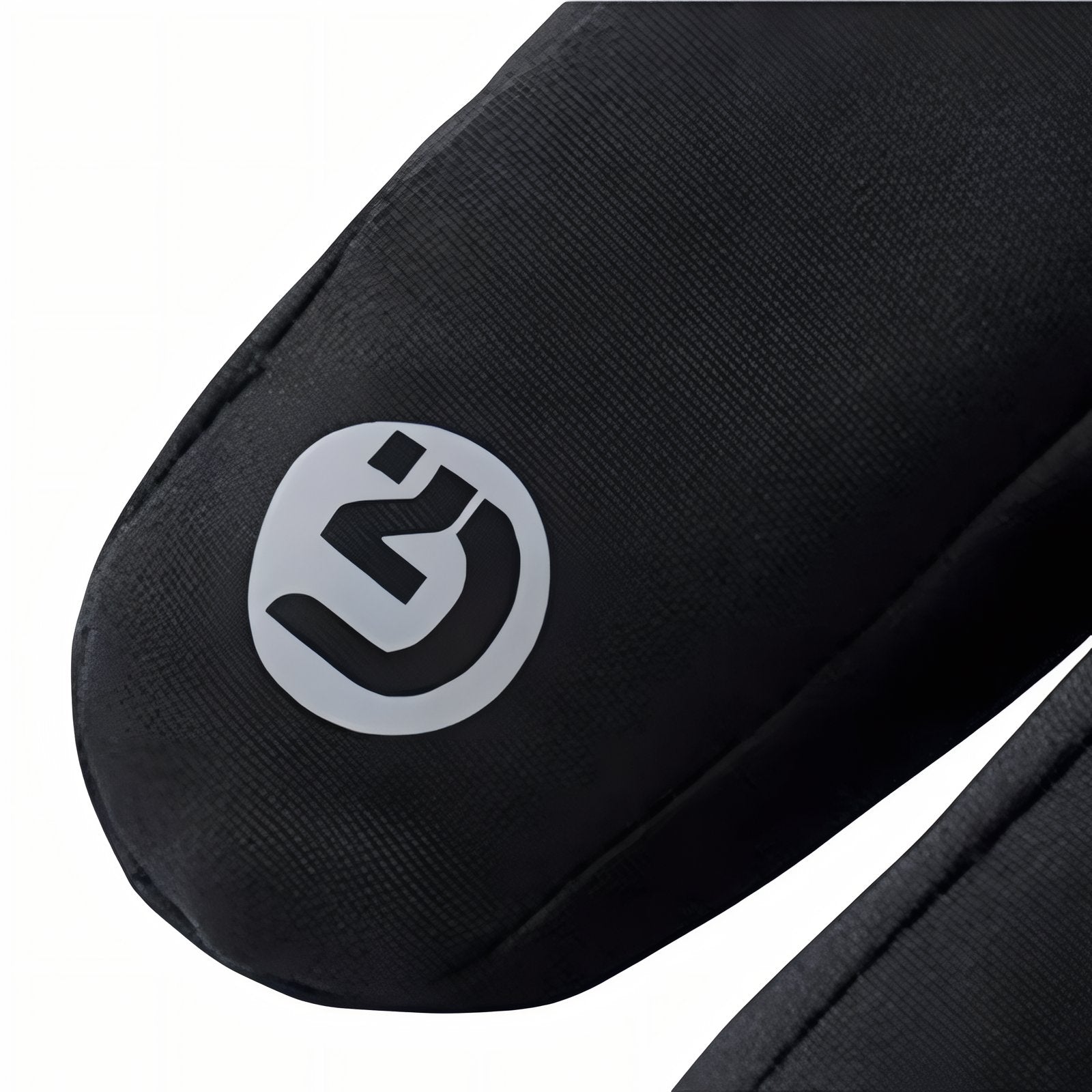 Gants Randonnée Grand Froid gros plan logo - Noir avec Poche - Blanc avec Poche - Noir