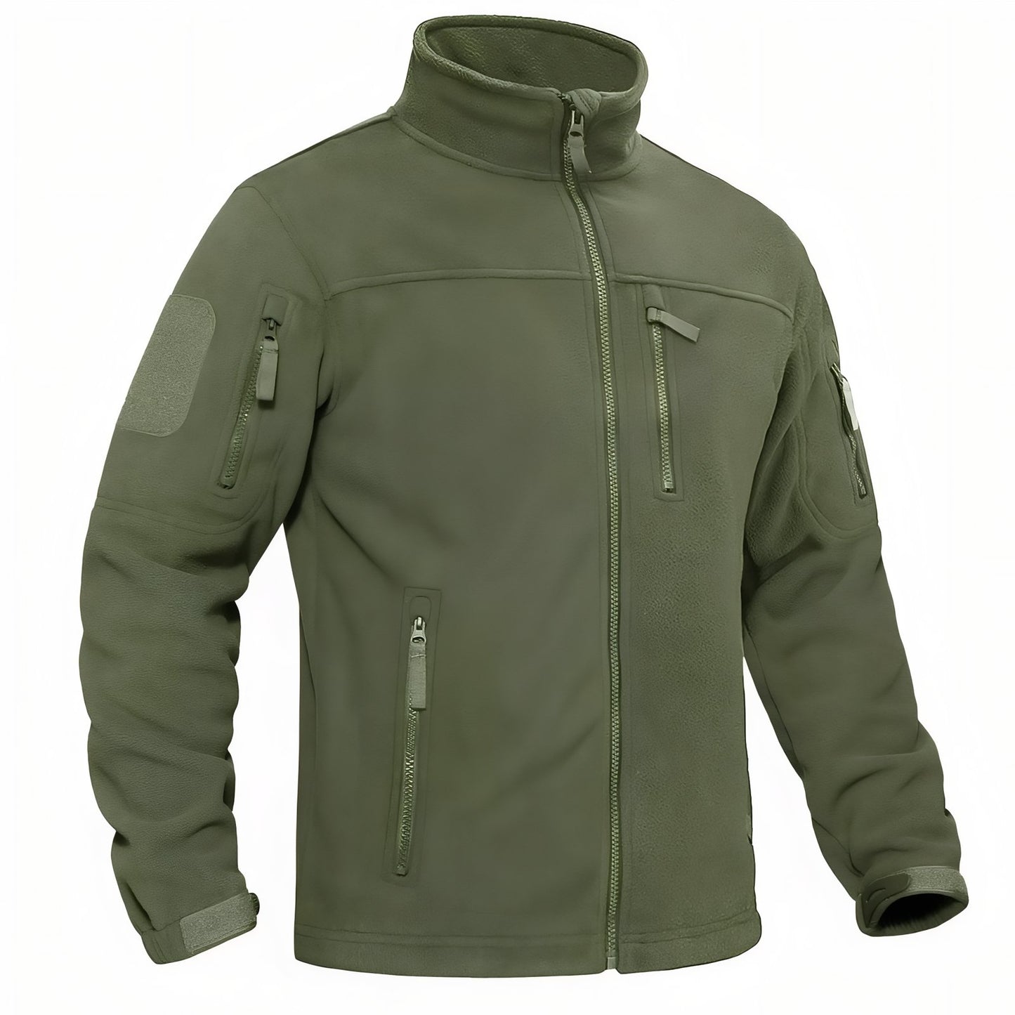 Veste Militaire Polaire - Vert Olive