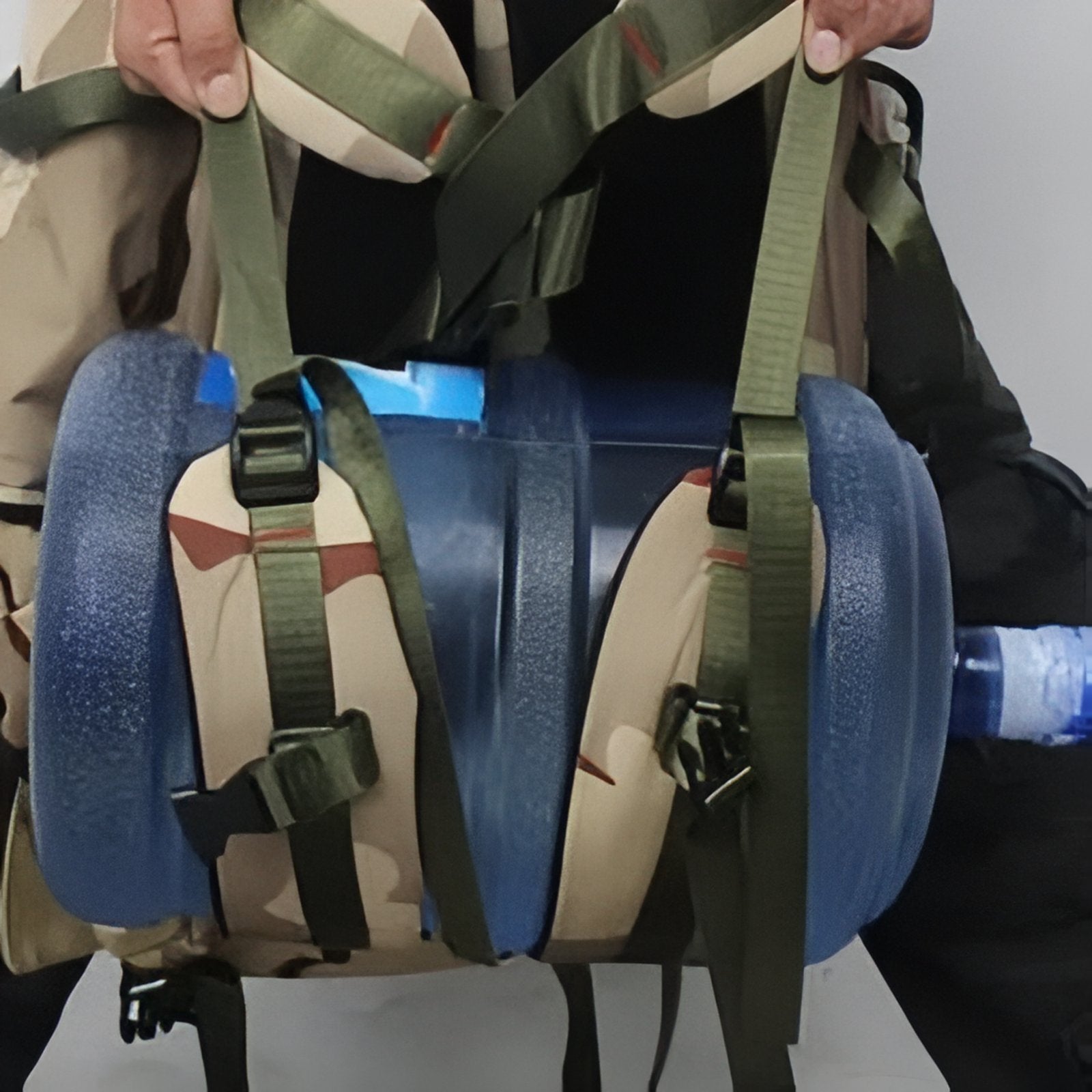 Sac Trek 130L portée à la main - Kaki - Bleu Marine - Vert Camouflage - Vert Olive - Noir - Gris