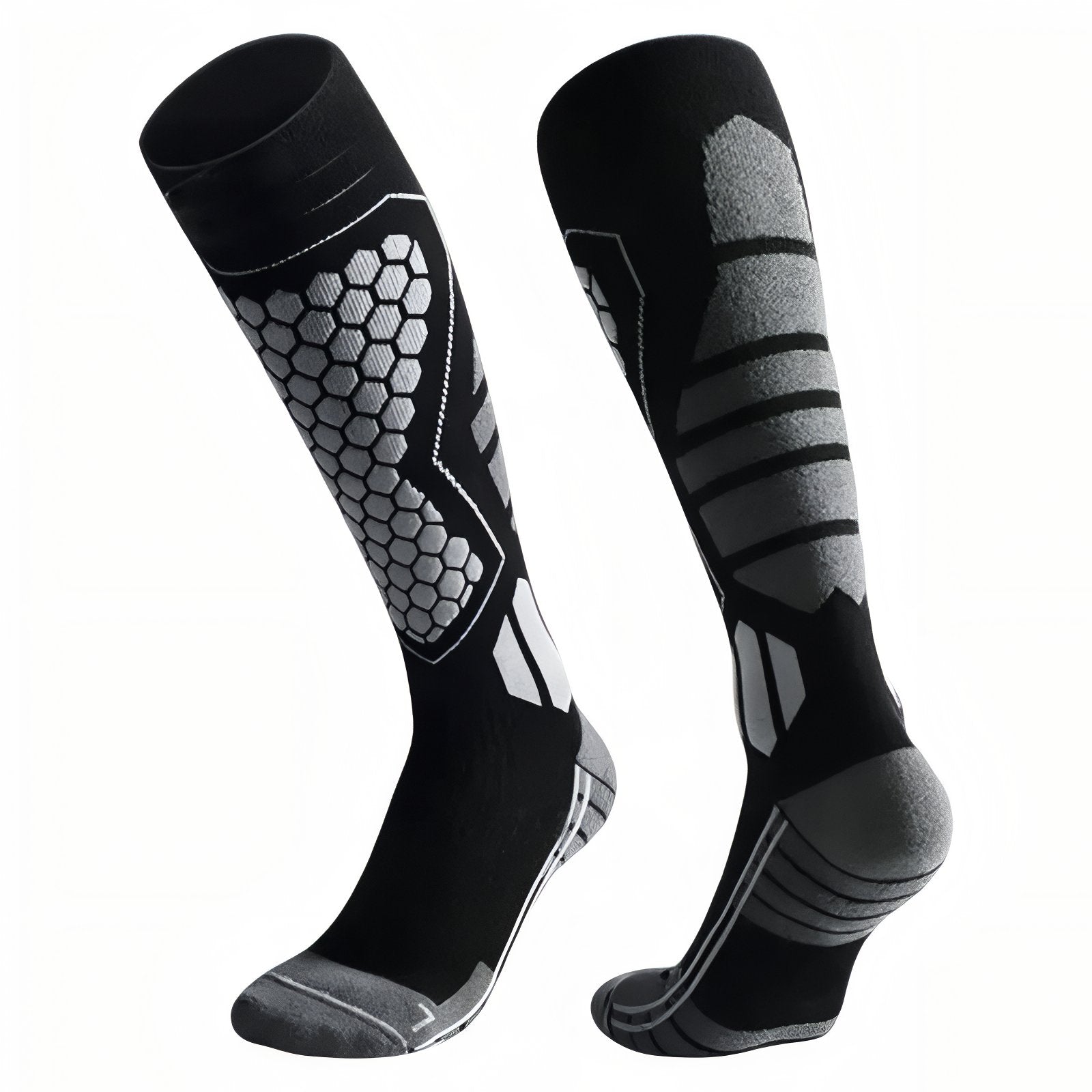 Chaussette Haute Randonnée - Noir et Gris - 37-45