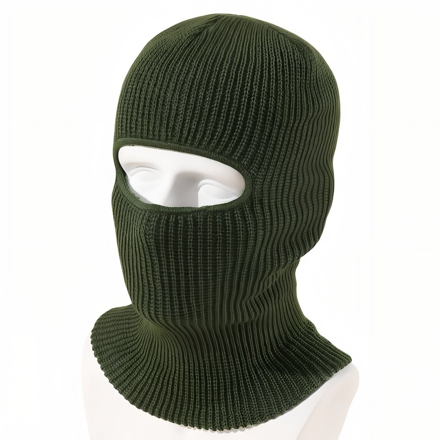 Cagoule Hiver Homme - Vert - Taille Unique