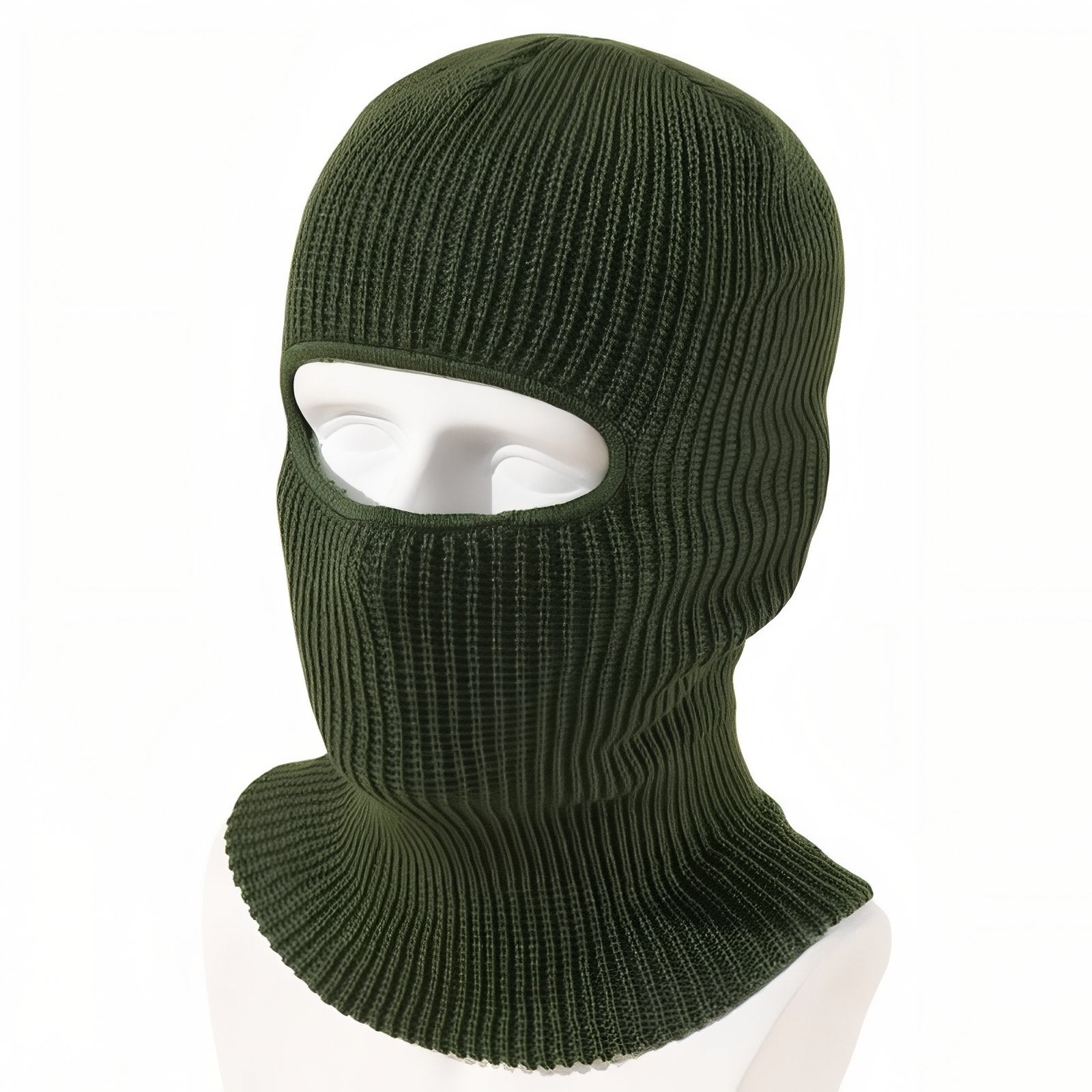 Cagoule Hiver Homme - Vert - Taille Unique