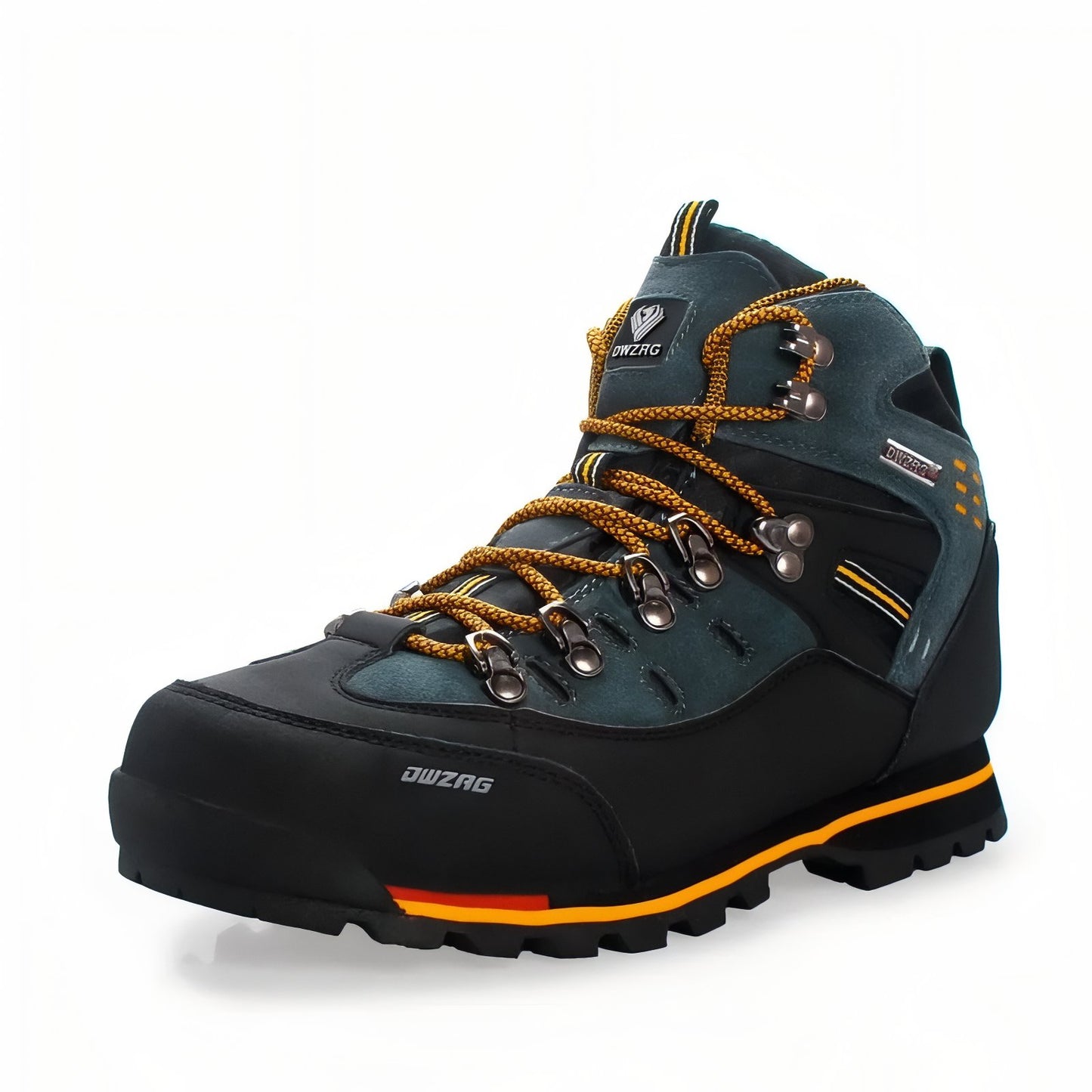 Chaussure Randonnée Montagne Homme - Noir et Orange