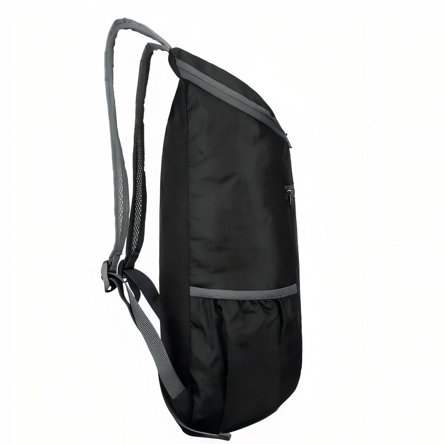 Sac à Dos Pliable Waterproof gros plan sangle - Noir 1 - Noir 2 - Bleu - Fushia - Gris - Bleu ciel - Vert fluo