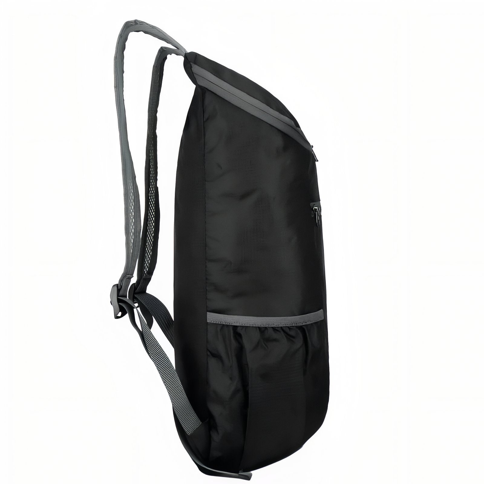 Sac à Dos Pliable Waterproof gros plan sangle - Noir 1 - Noir 2 - Bleu - Fushia - Gris - Bleu ciel - Vert fluo