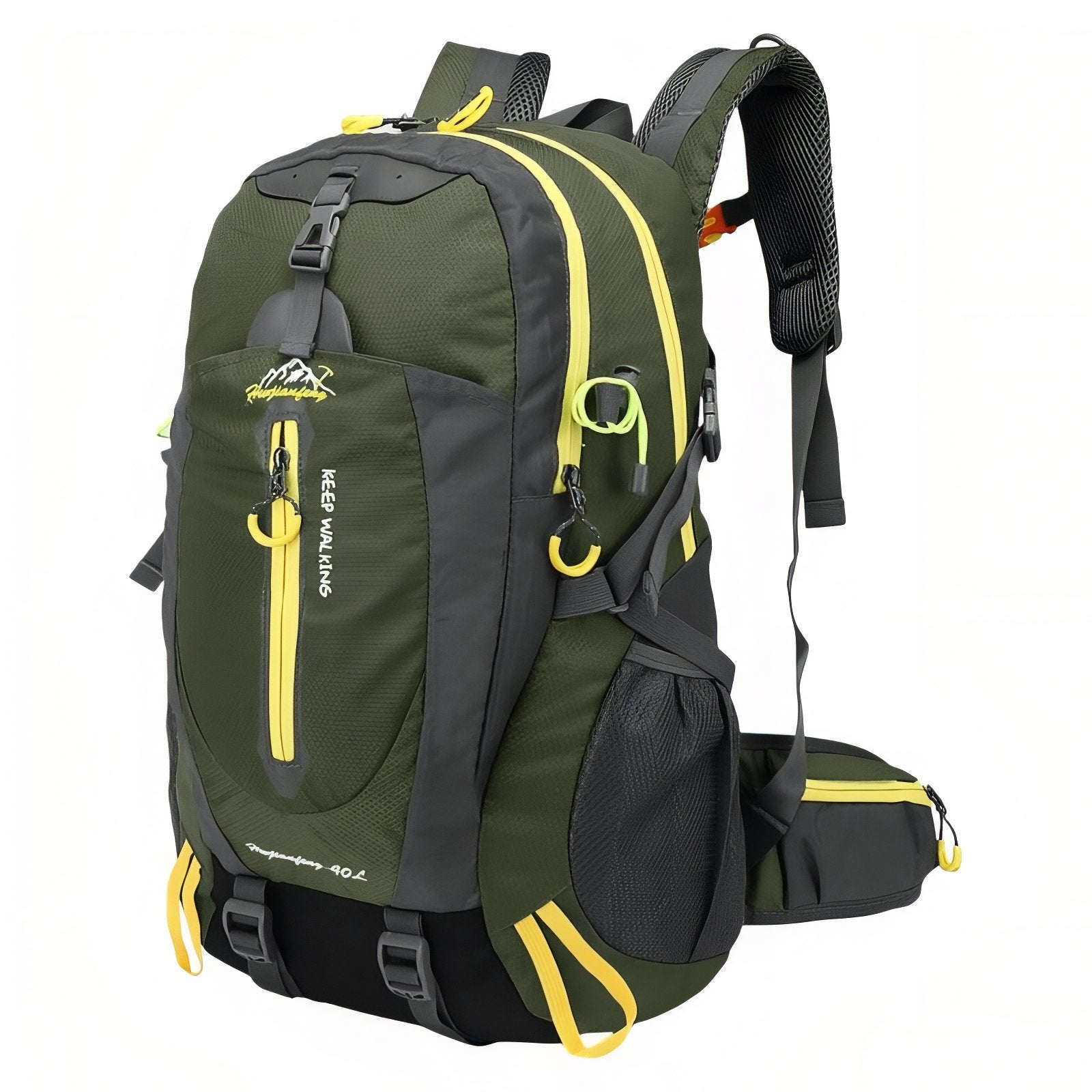 Sac à Dos Marche Randonnée 40L - Vert Olive