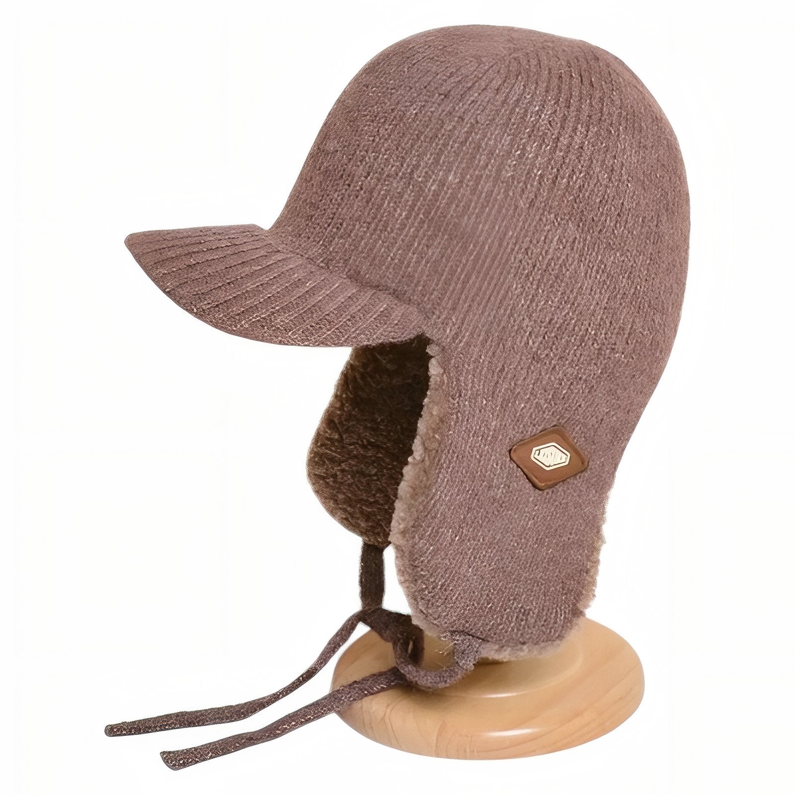 Bonnet Bombardier - Marron Clair - 55-60cm