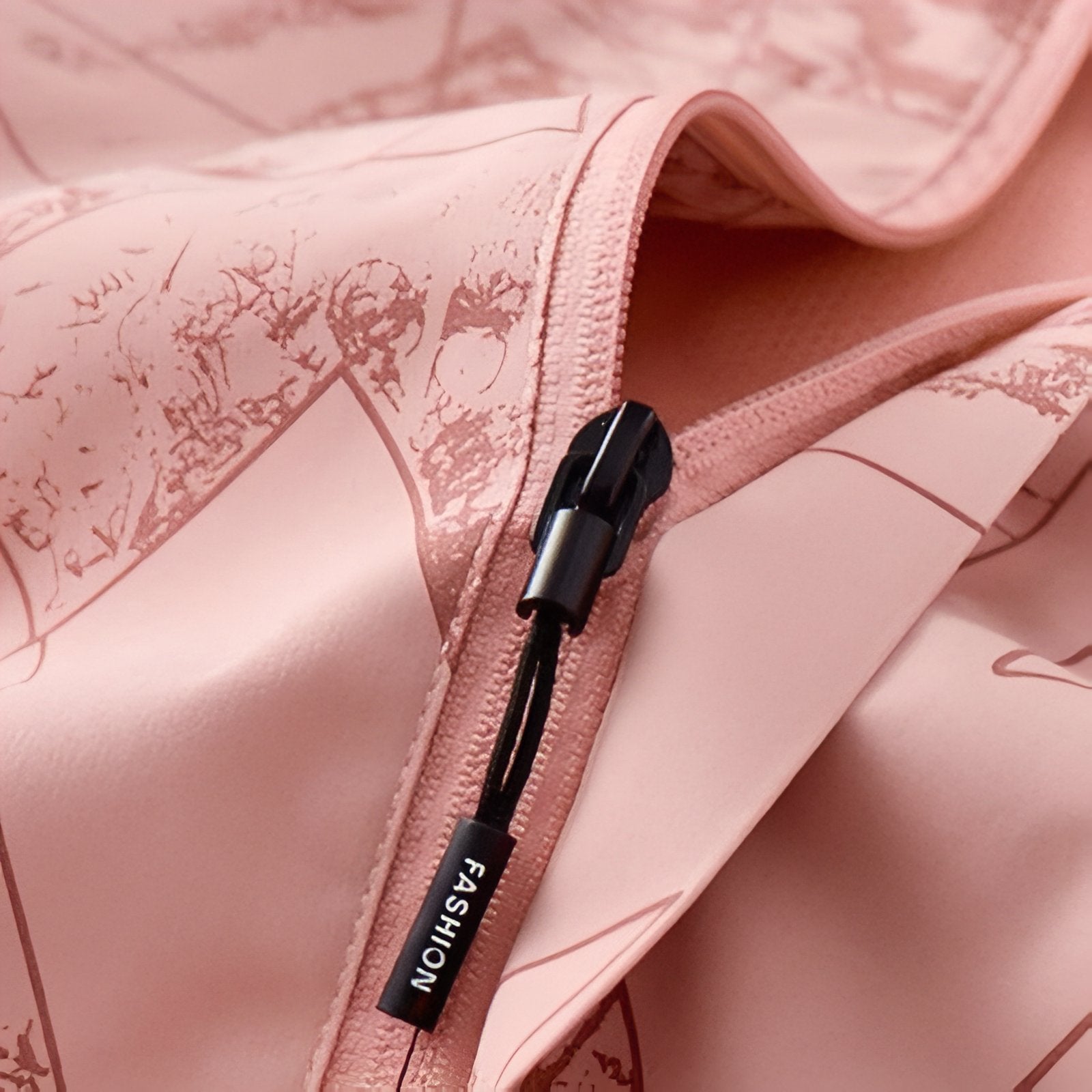 Veste Imperméable Randonnée Femme gros plan fermeture zippée - Rose 1 - Violet 1 - Vert Femme - Violet 2 - Rose 2 - Noir - Blanc