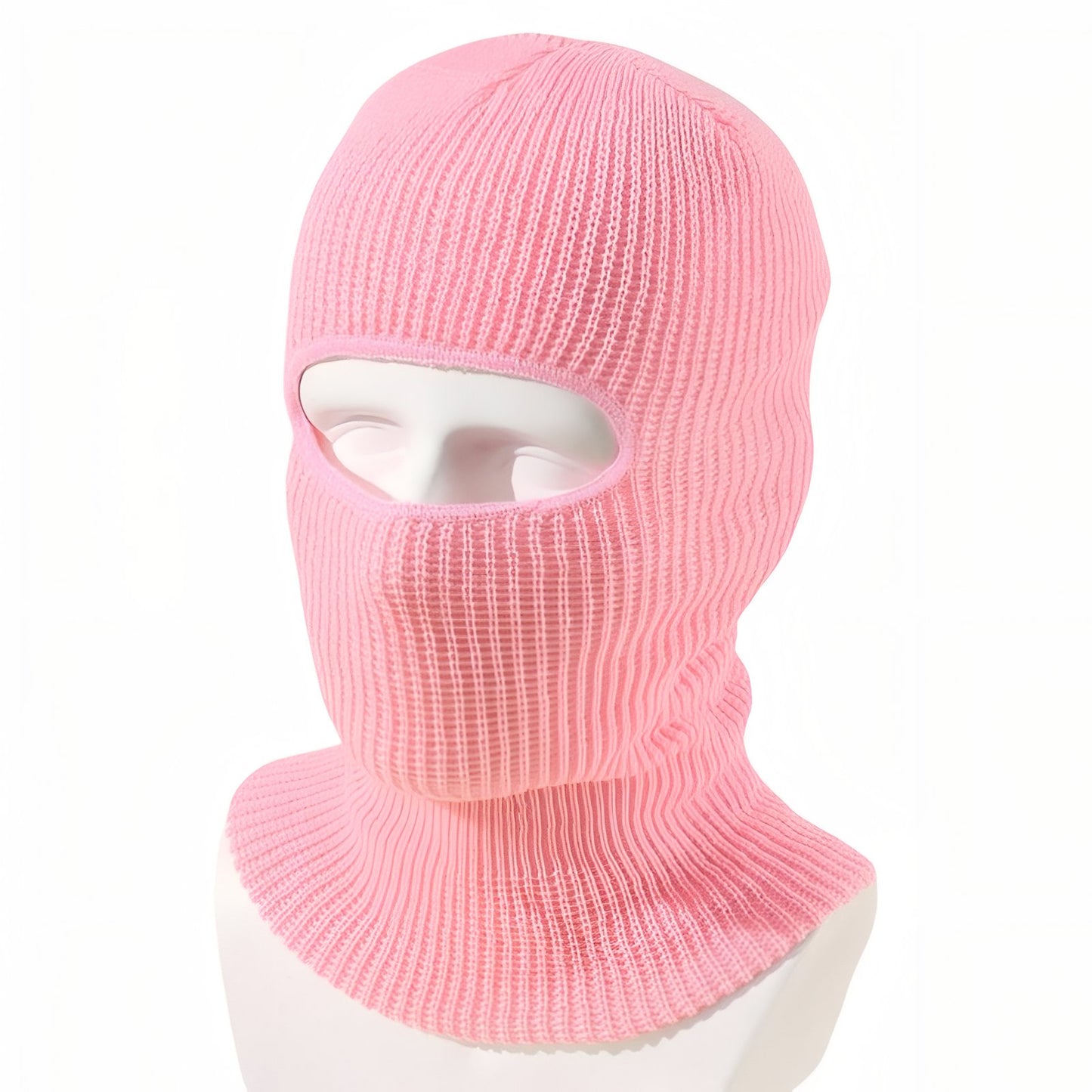 Cagoule Hiver Homme - Rose - Taille Unique