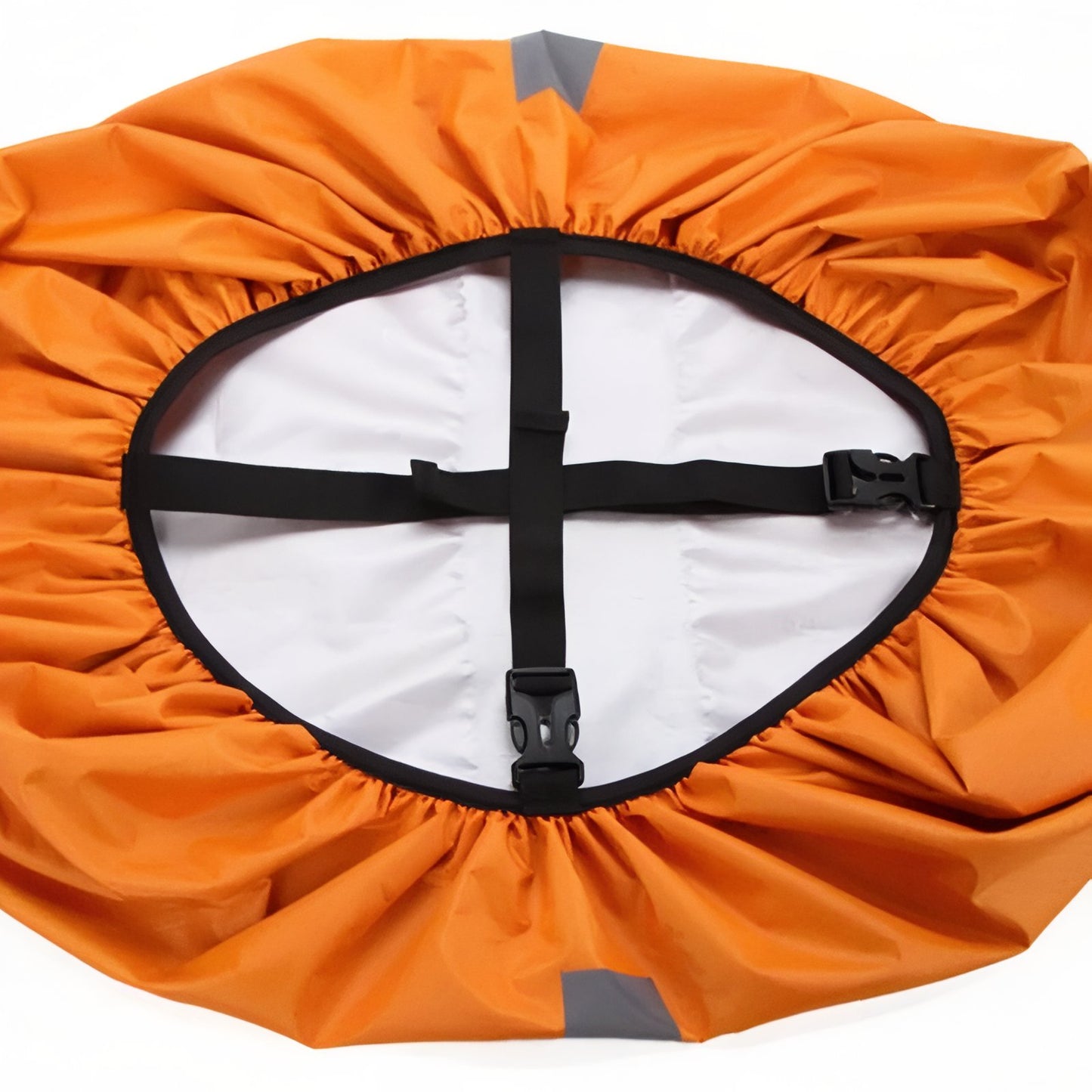 Housse Anti-Pluie Pour Sac de Randonnée 20-60L gros plan élastique - Vert Olive - Vert Fluo - Bleu - Noir - Orange Fluo