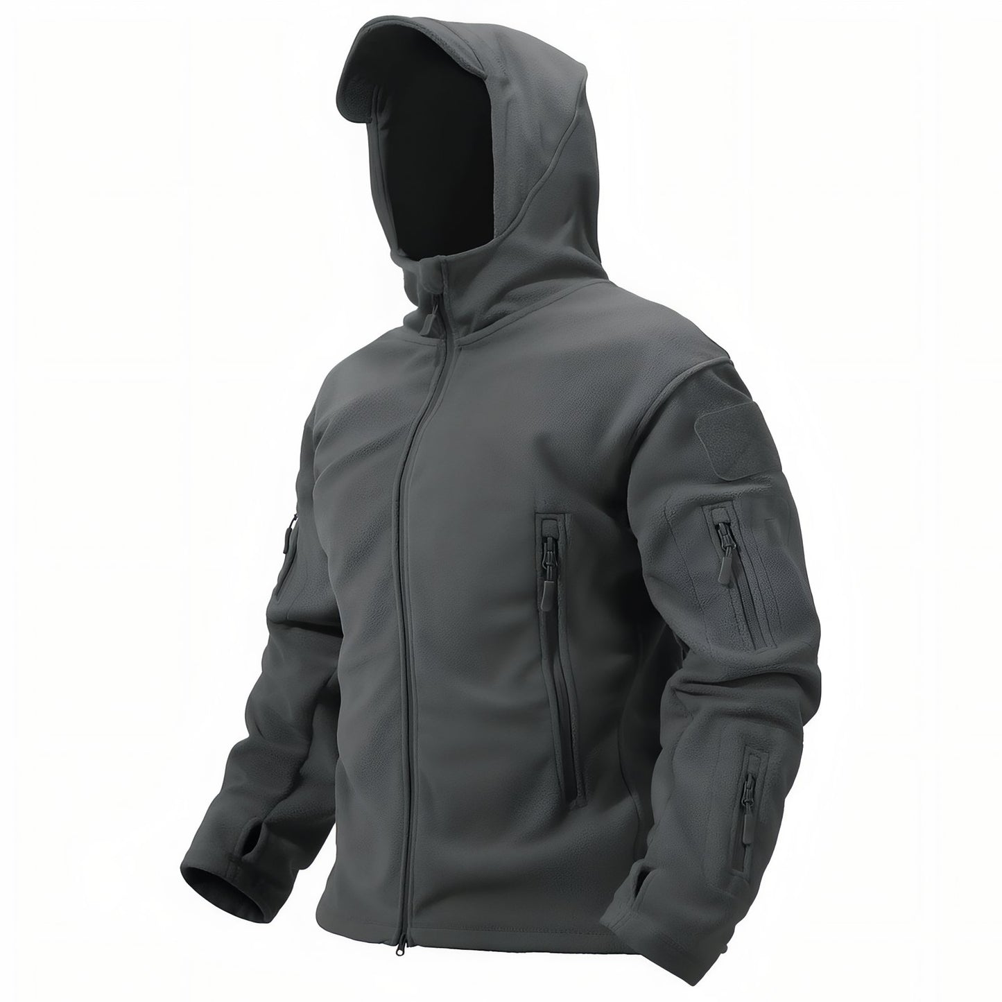 Veste Polaire Randonnée Homme - Gris