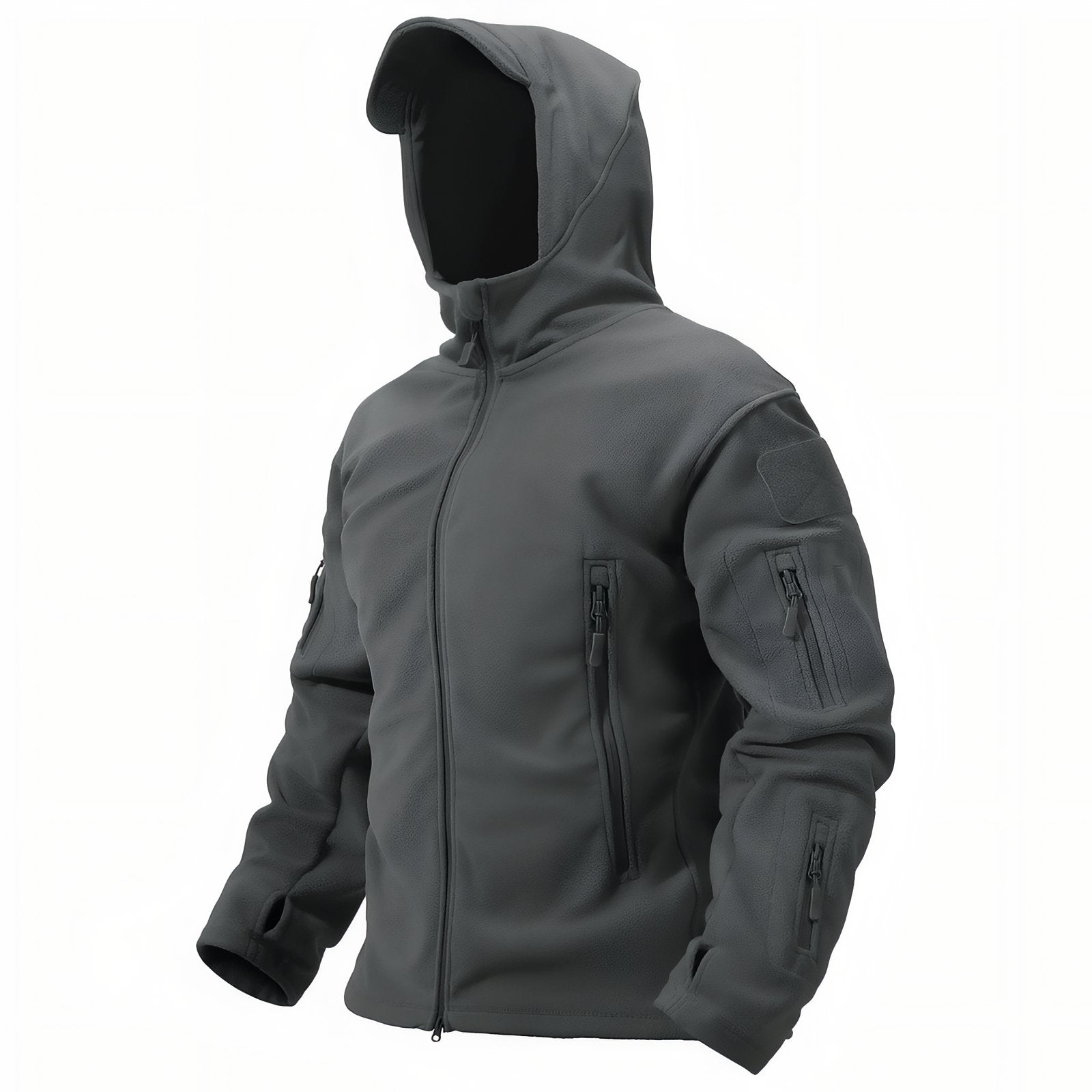 Veste Polaire Randonnée Homme - Gris
