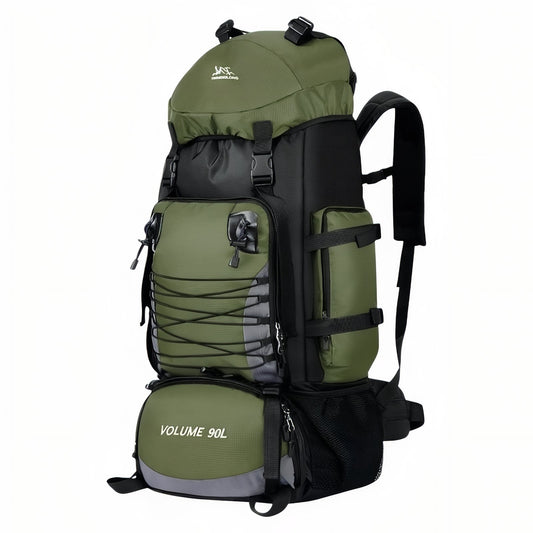 Sac de Randonnée Homme 90 Litres - Vert
