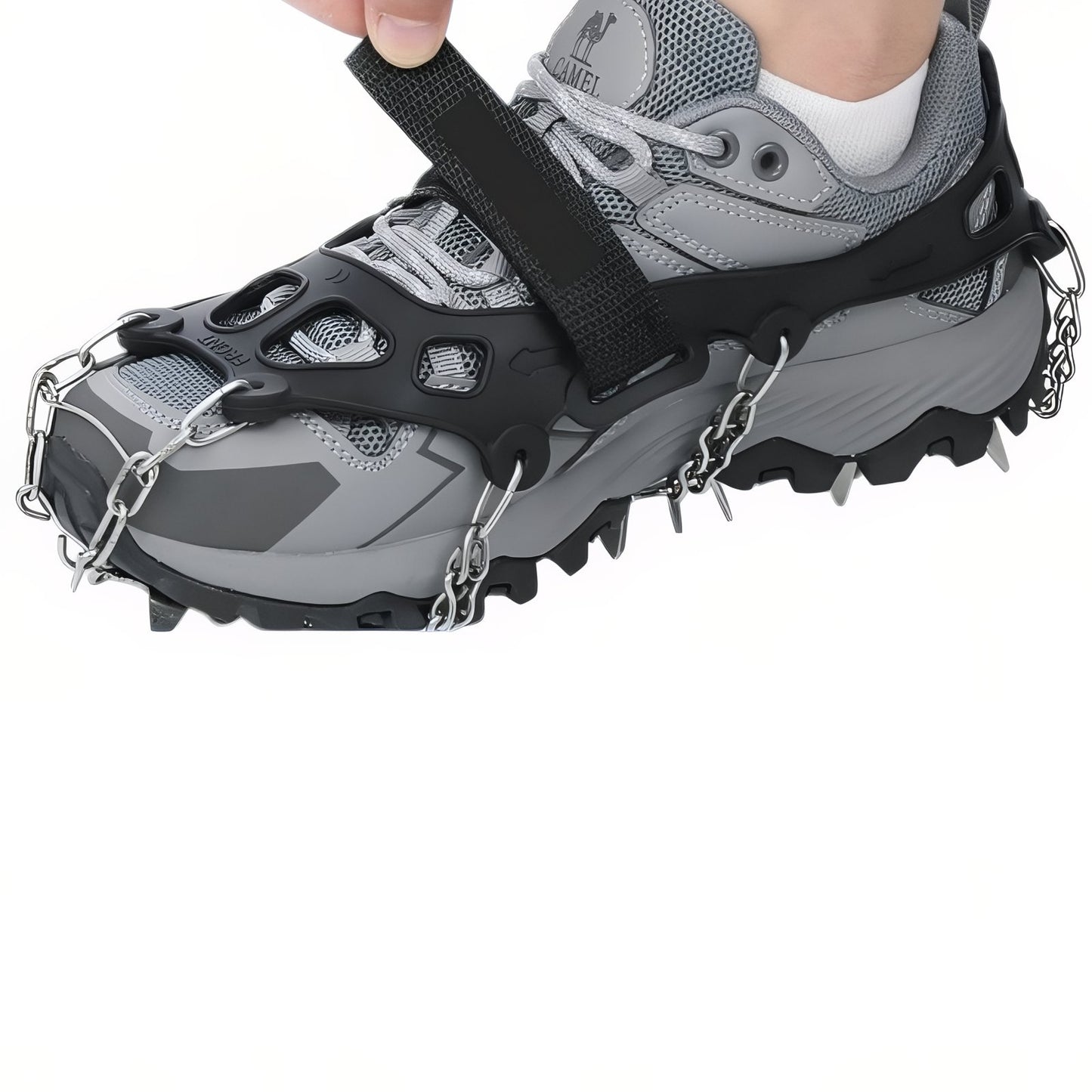 Crampons Glace Randonnée 32 Dents portée à la main - 36-40 - 40-44 - 44-47