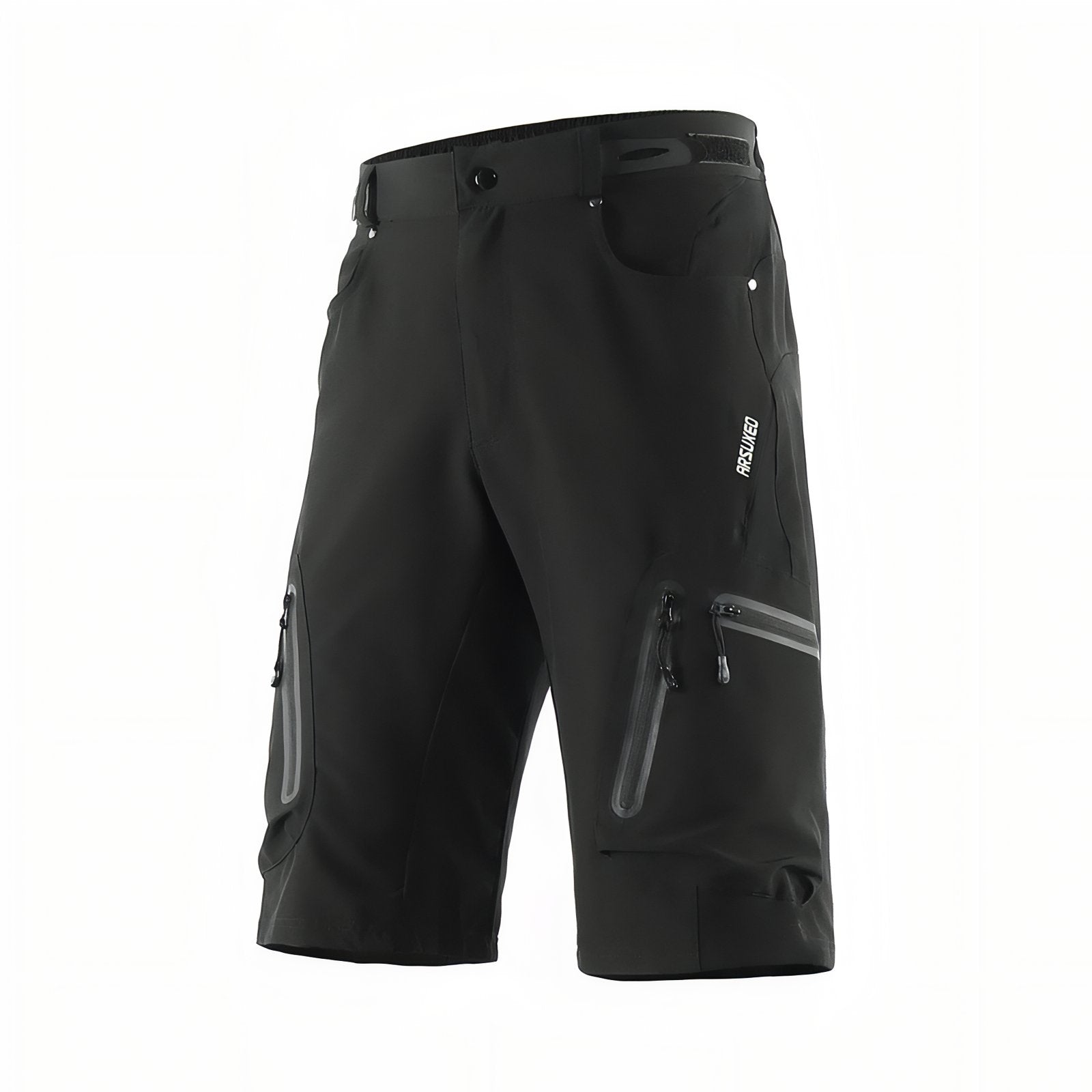 Short de Randonnée Homme Avec Poches - Noir