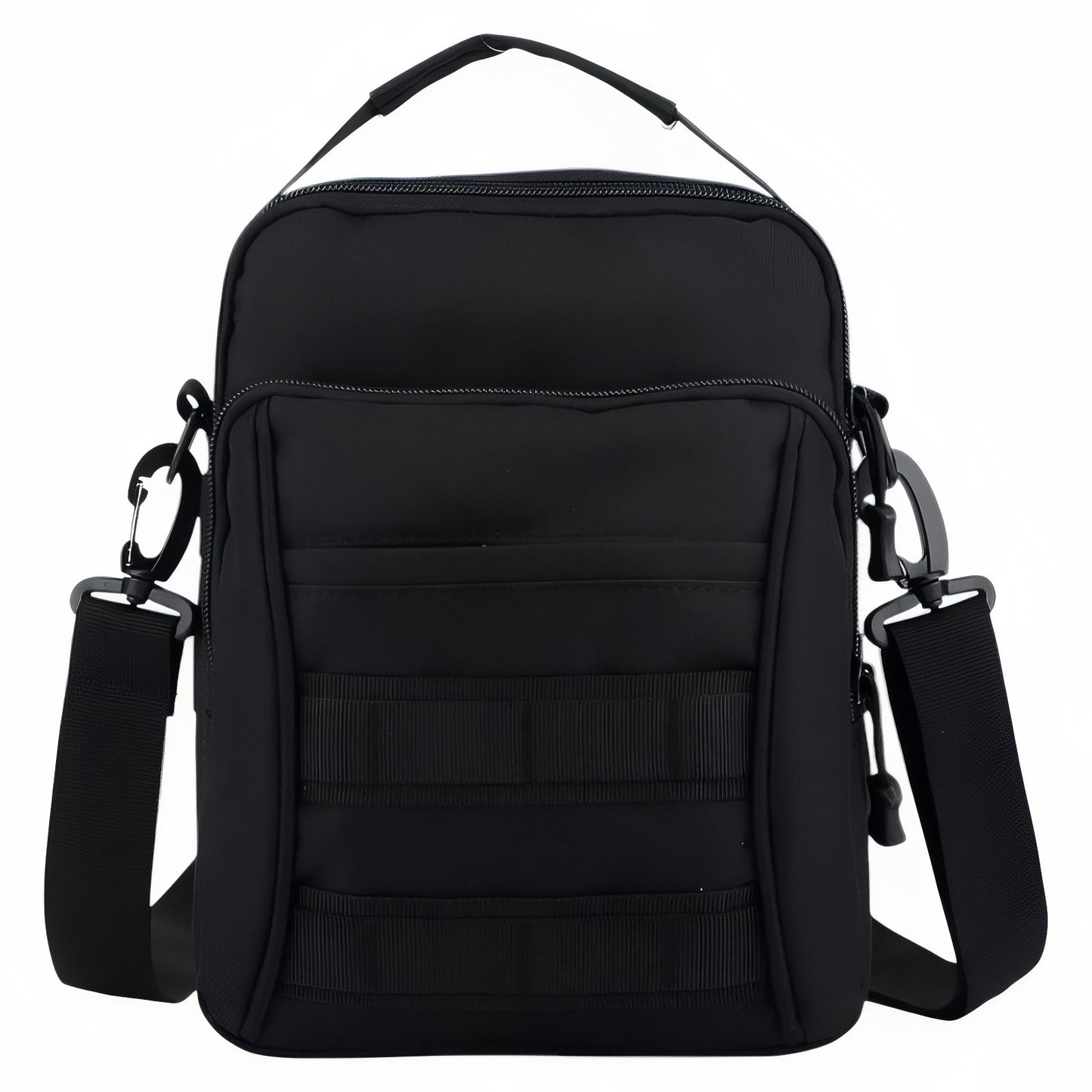 Sac Bandoulière Randonnée - Noir Mat