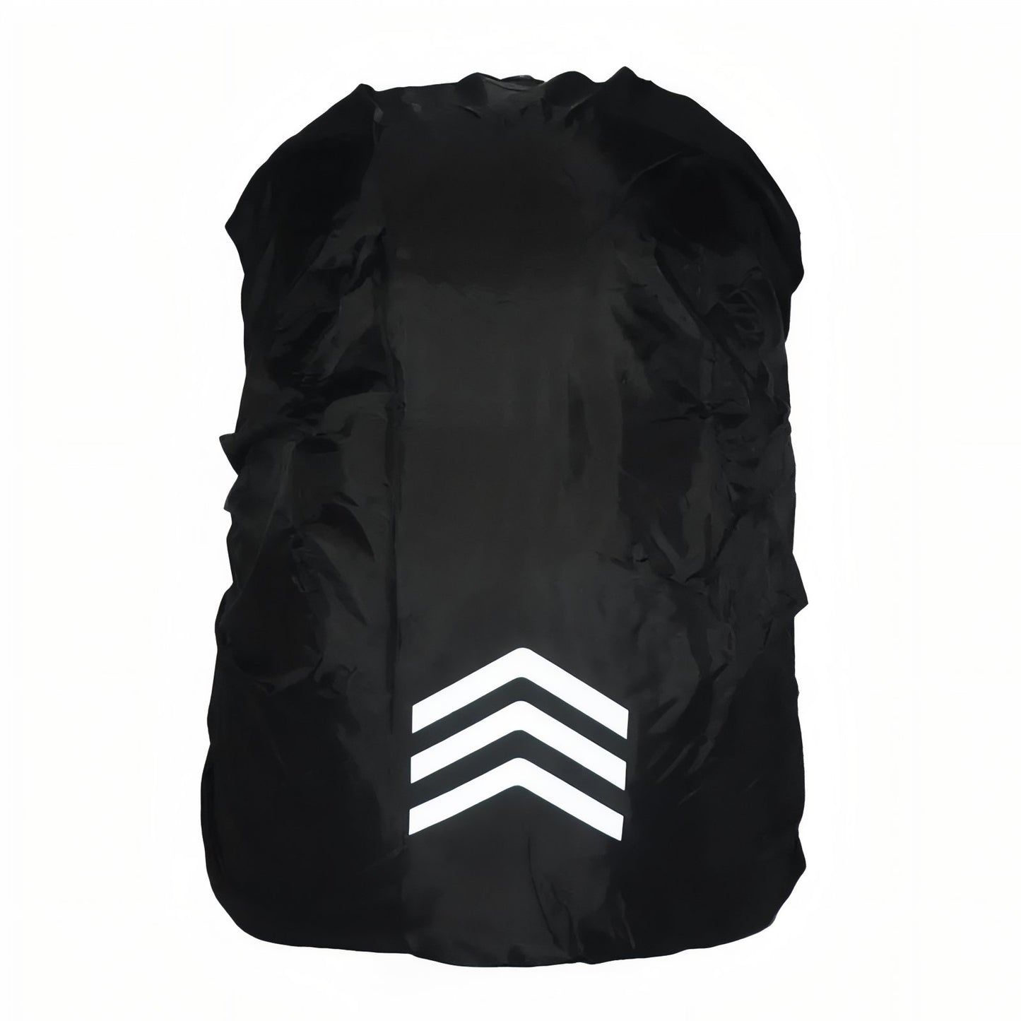 Randonnée Couvre Sac Fluo 18-55L vue arrière - Noir Mat