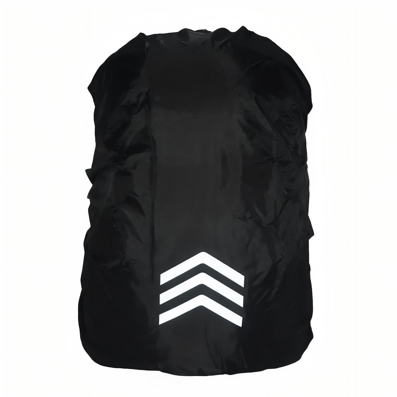 Randonnée Couvre Sac Fluo 18-55L vue arrière - Noir Mat