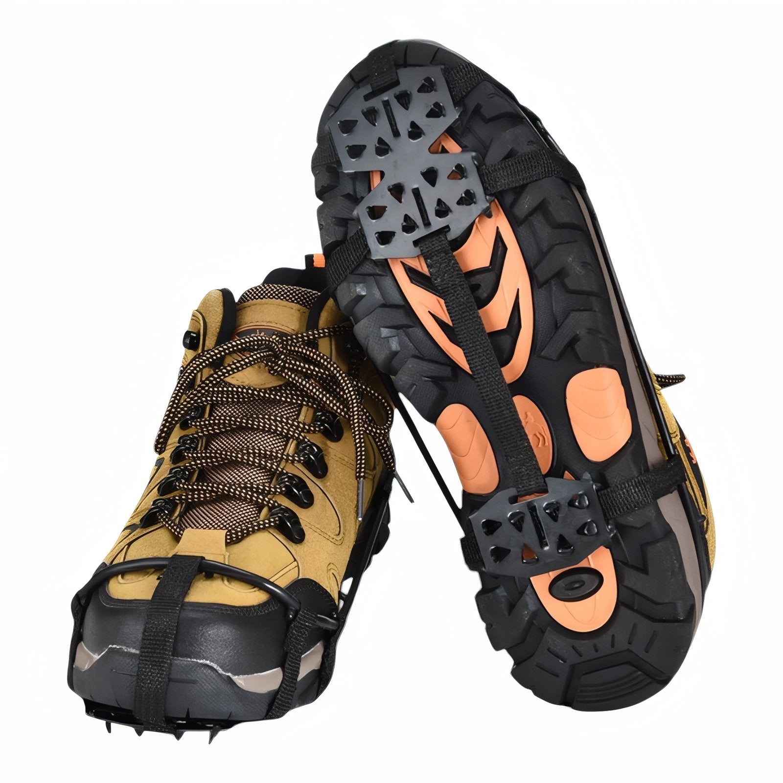 Crampons Antidérapants Randonnée 24 Dents - 32-39 / 40-45