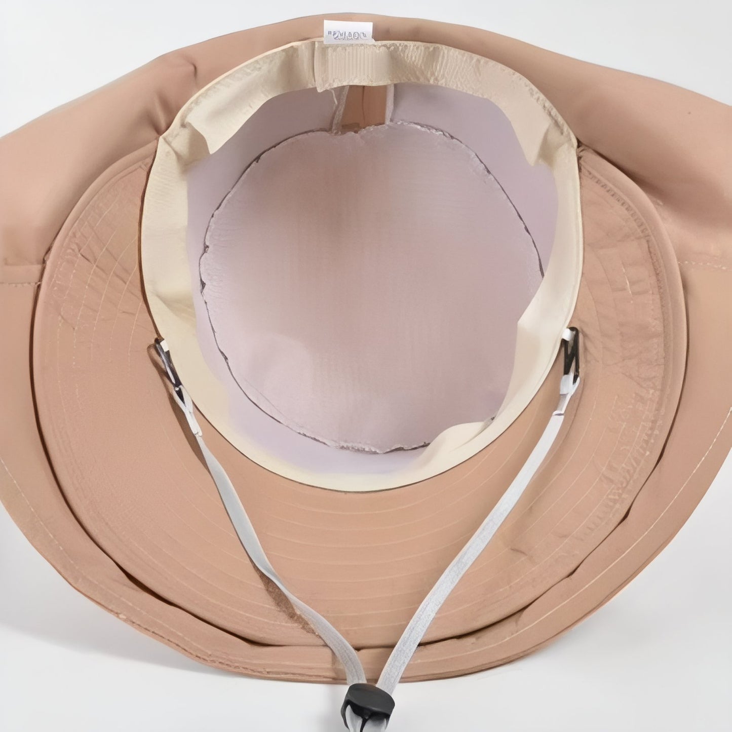 Chapeau Soleil Randonnée Femme gros plan intérieur chapeau - Bleu Marine - Gris - Lavande - Gris Clair - Taupe - Beige - Noir - Rose Pâle - Camel - Bleu Ciel