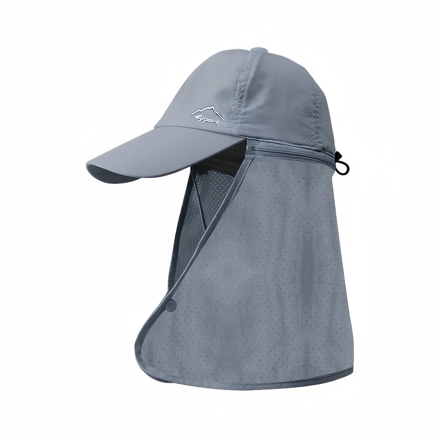 Chapeau Randonnée Avec Protège Nuque - Dark Grey - 56-60cm