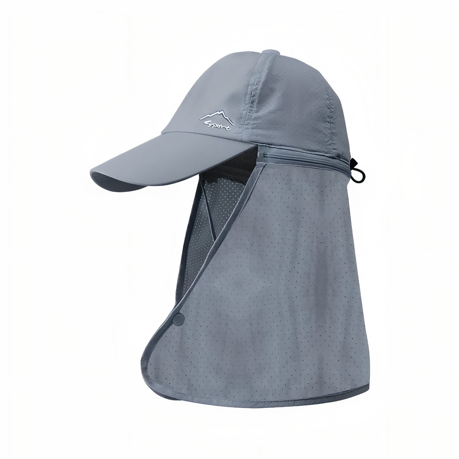 Chapeau Randonnée Avec Protège Nuque - Dark Grey - 56-60cm