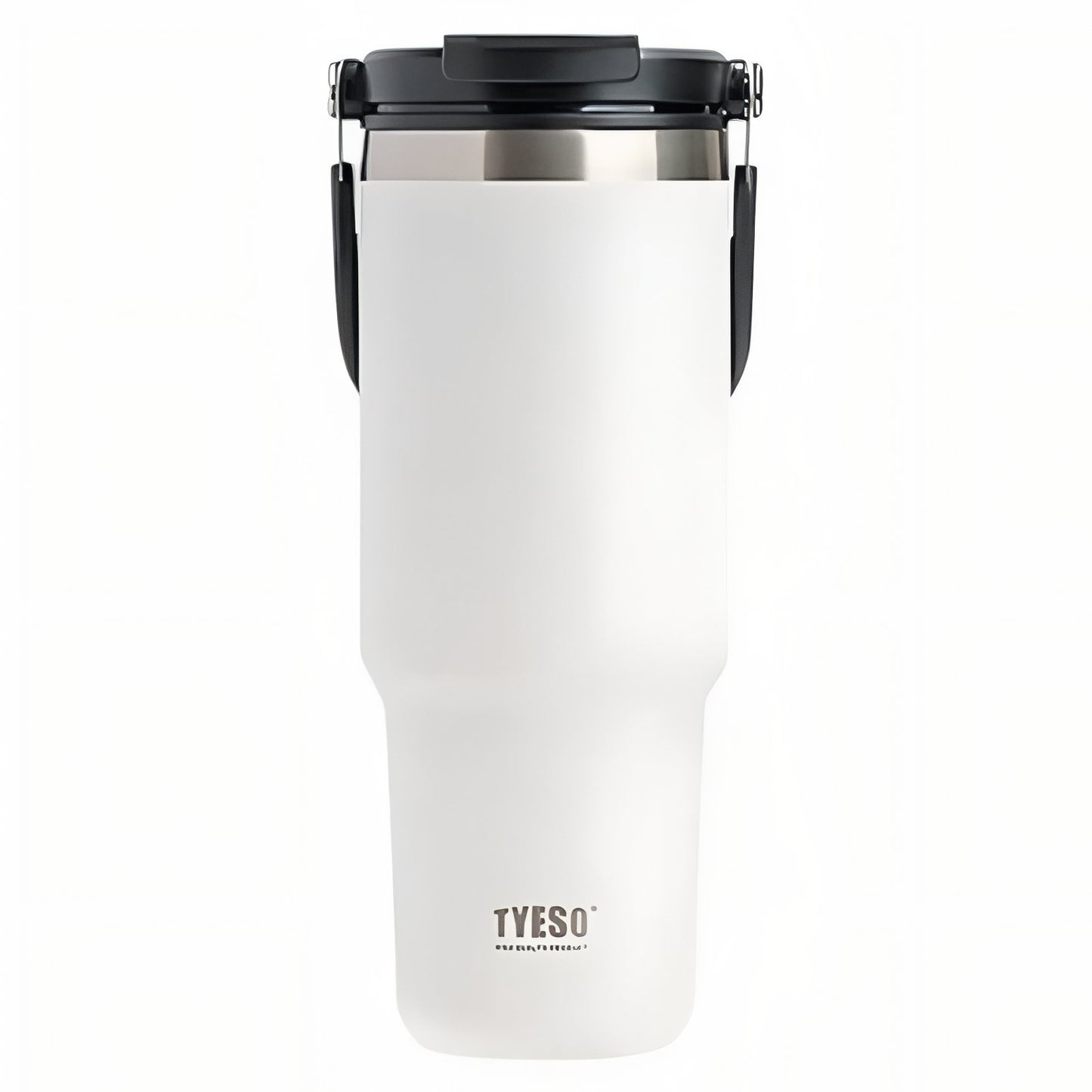Mug Isotherme Avec Bec - Blanc et Noir - 900ml