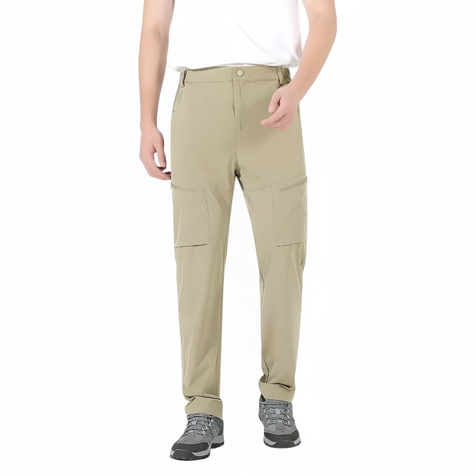 Pantalon Homme Randonnée Été - Beige Clair