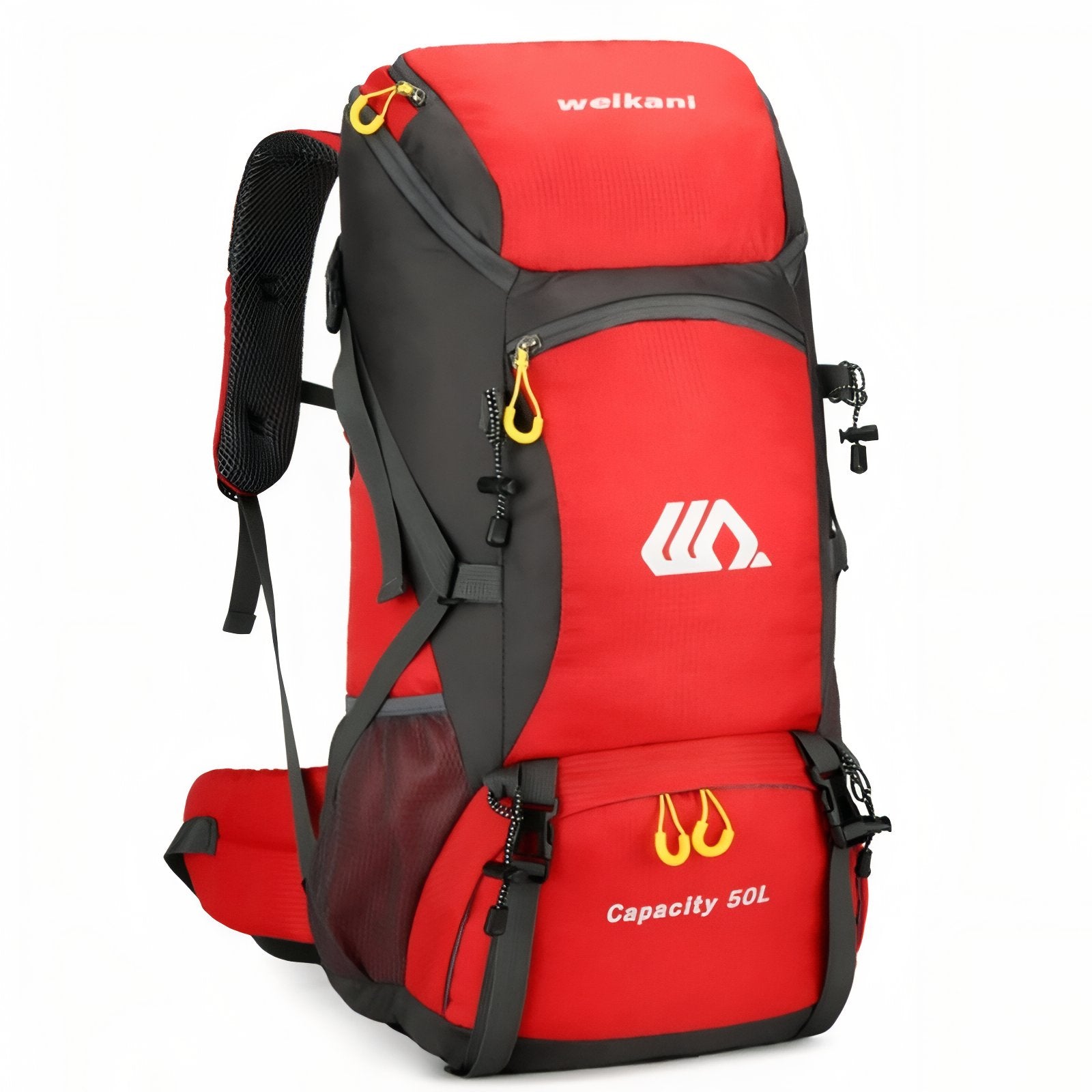 Sac a Dos Léger Randonnée 50 litres - Rouge