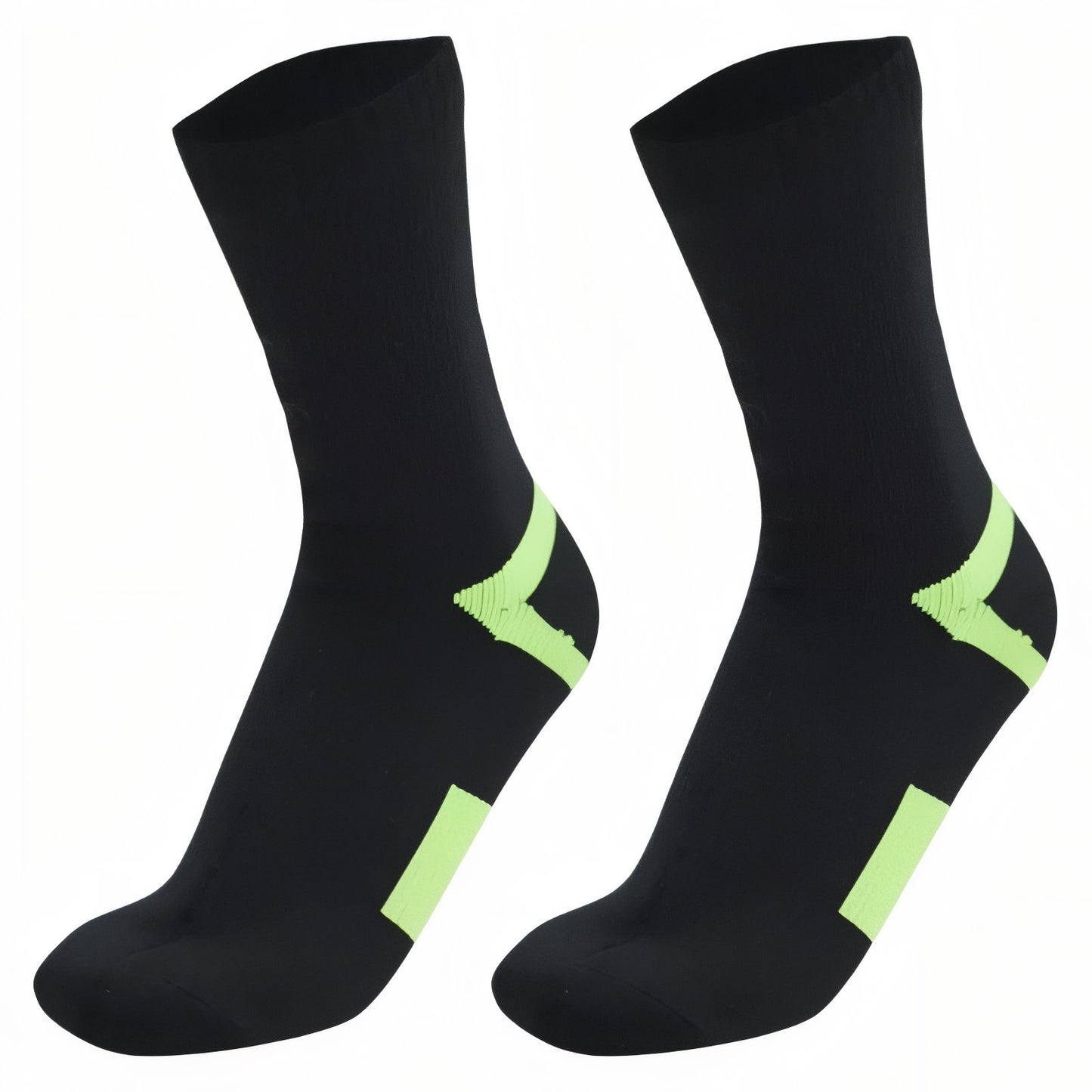Chaussettes Étanches Randonnée - Vert Fluo